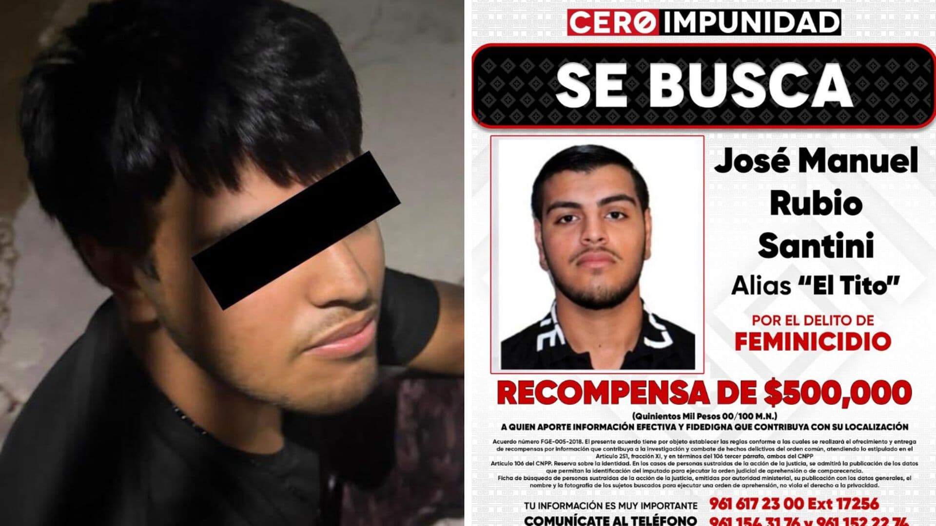 Detienen a 'El Tito' en Sinaloa por el Feminicidio de Beany Lozano