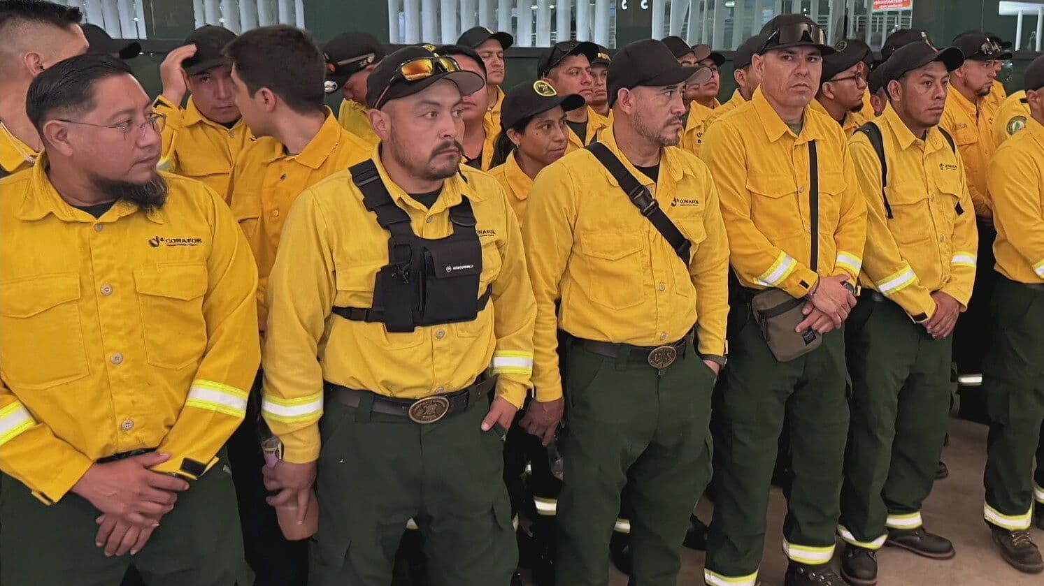 México Envía Segundo Contingente de Combatientes para Apoyar a Canadá ante Incendios
