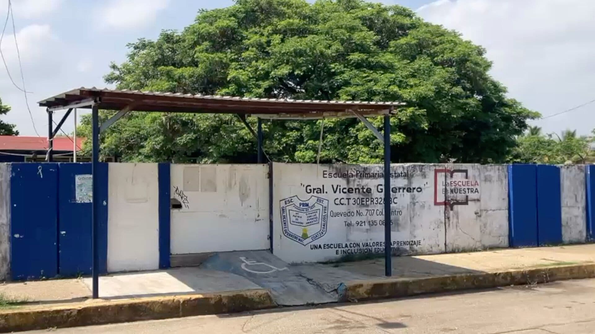 Reportan Intento de Robo en Primaria de Coatzacoalcos