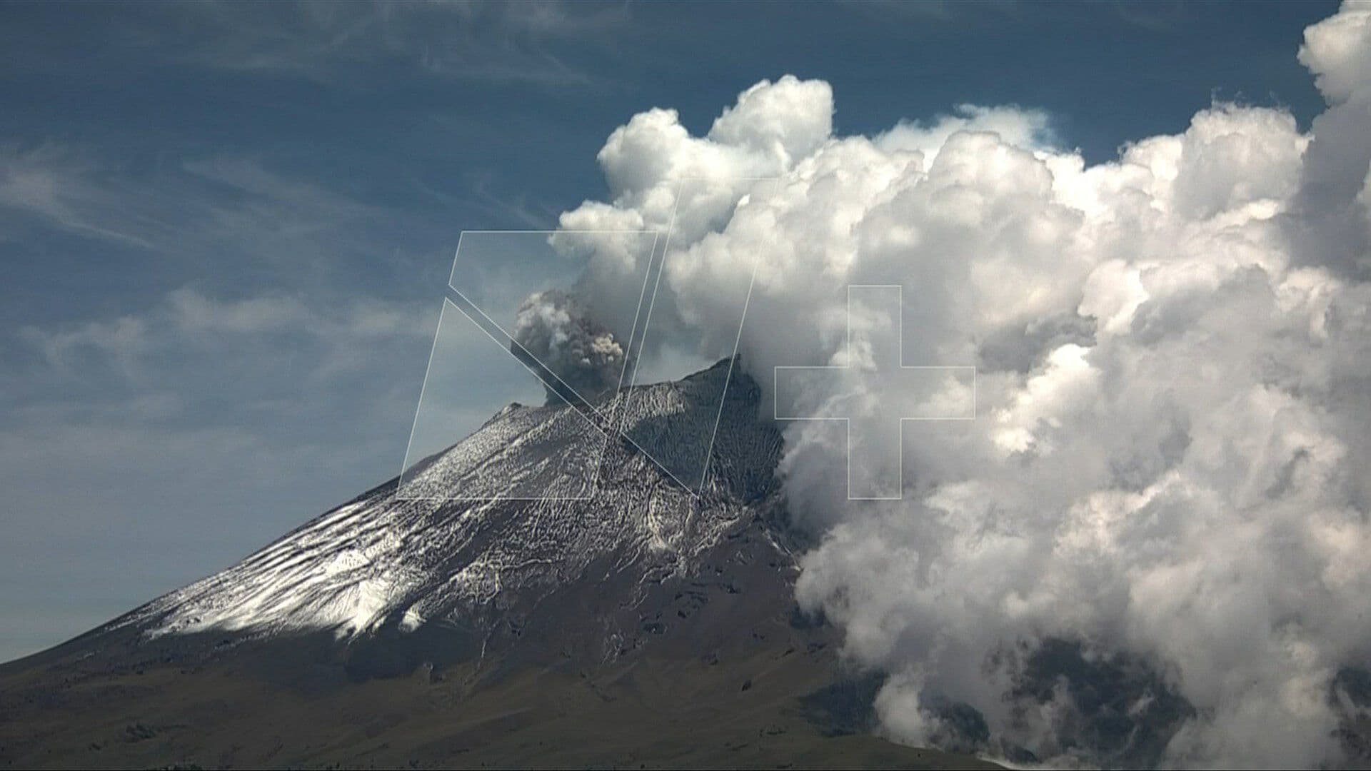 Reportan 77 Nuevas Exhalaciones del Volcán Popocatépetl en las Últimas 24 Horas