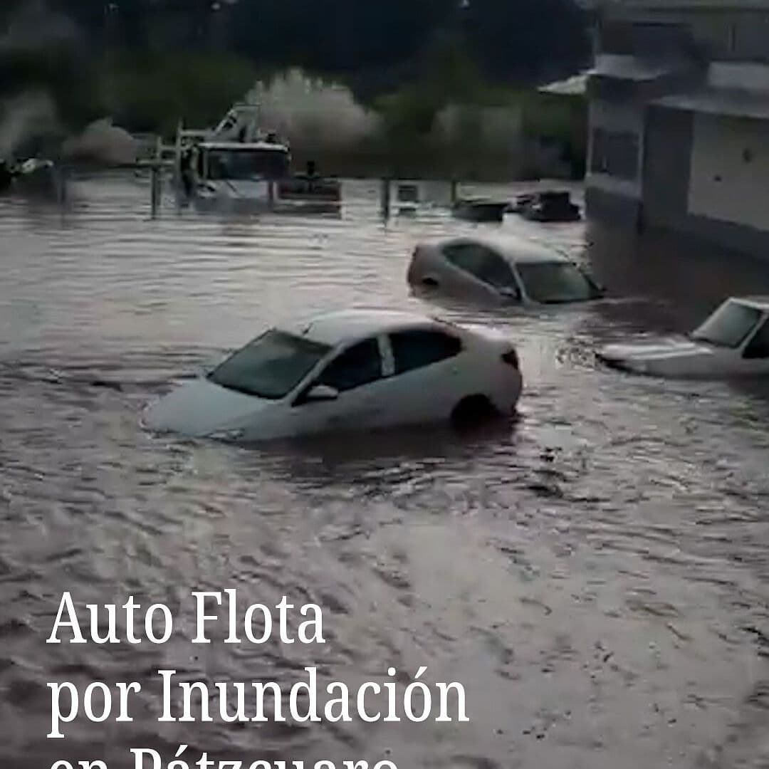 Auto Flota por Inundación en Pátzcuaro