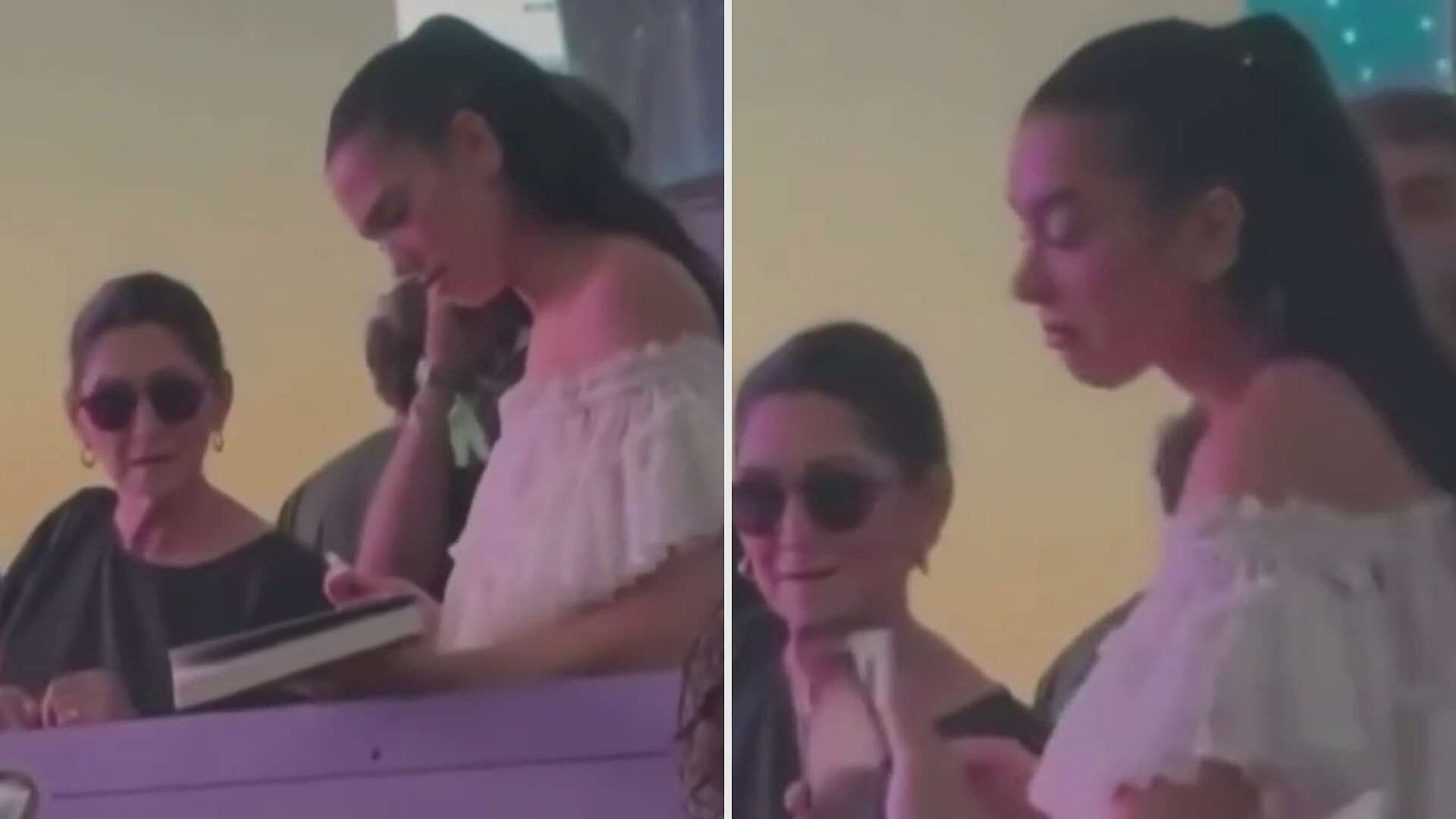 Dua Lipa se Lleva una Sorpresa al Descubrir un Libro sobre su Vida Durante Firma de Autógrafos