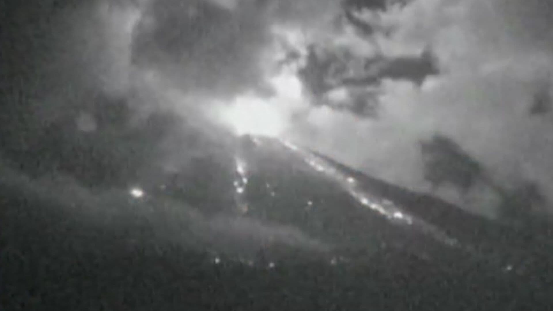 VIDEO | Momento Exacto de la Erupción del Volcán de Fuego en Guatemala