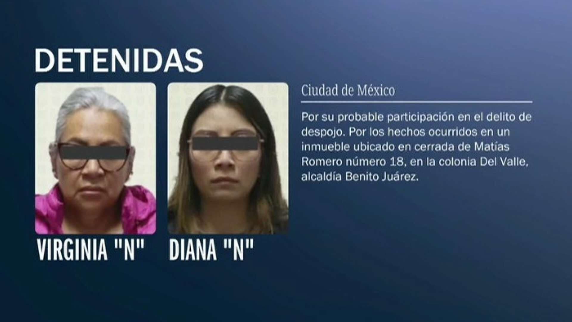 Vinculan a Proceso a Virginia ‘N’ y Diana ‘N’ por Delito de Despojo de Inmueble en la Del Valle