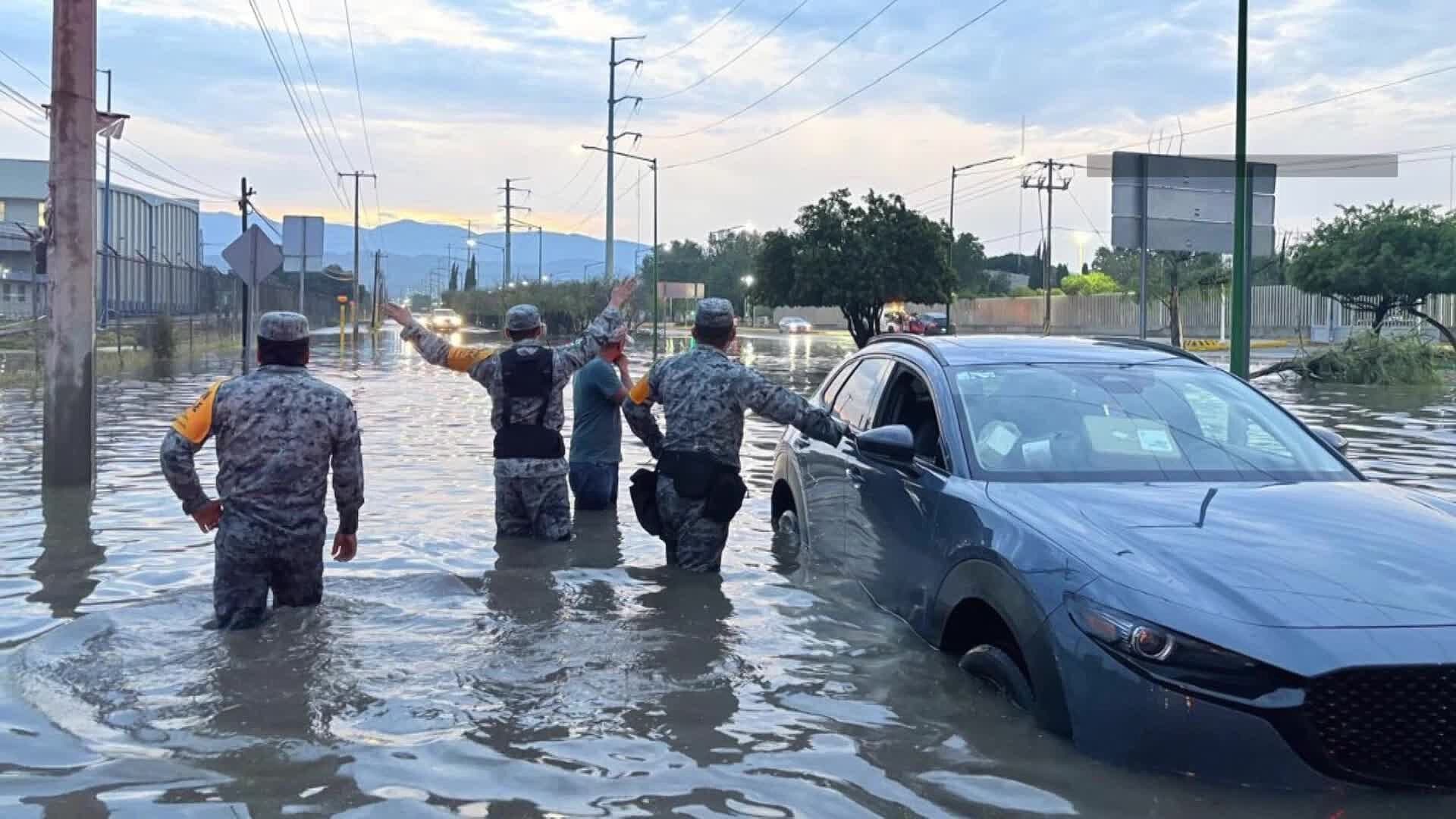 Guardia Nacional Activa el Plan DN-III-E Tras Inundaciones en San Luis Potosí