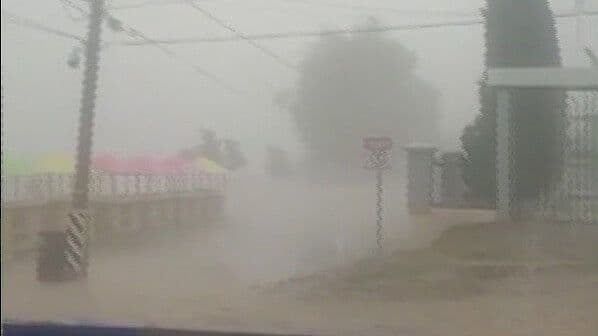 Se Registra Lluvia y Tormenta Eléctrica en Nuevo León