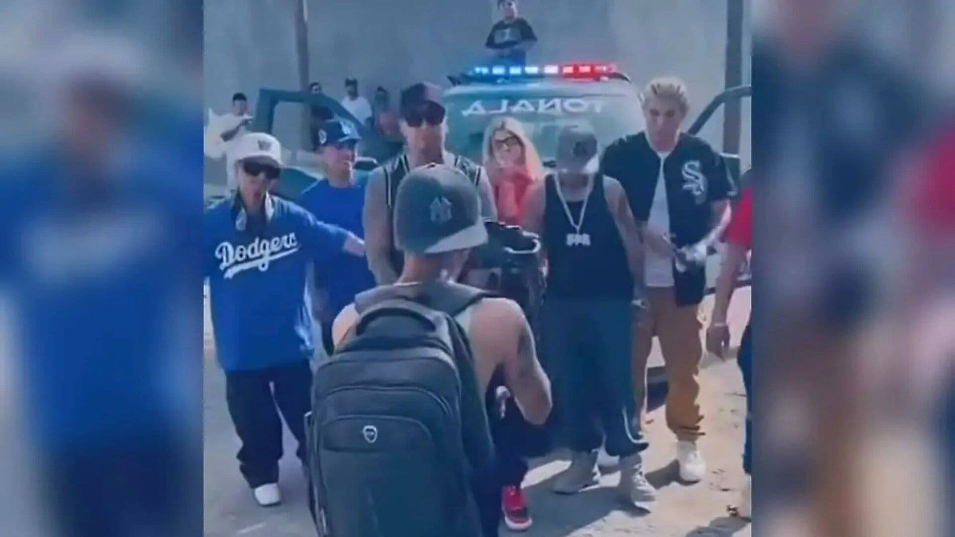 Raperos Graban Video Musical con Patrulla Oficial de Tonalá; Asuntos Internos Investiga