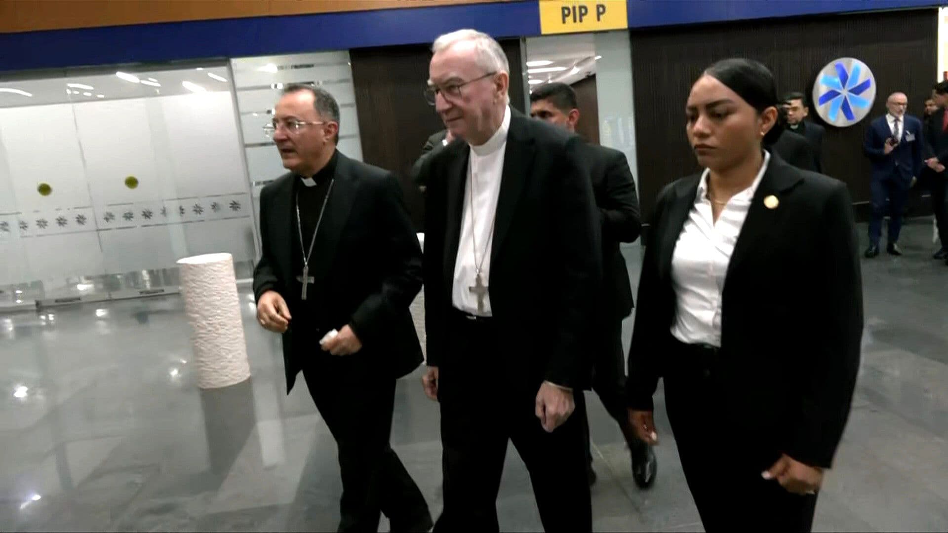 Cardenal Pietro Parolin Habla para N+ Antes de Reunirse con Claudia Sheinbaum