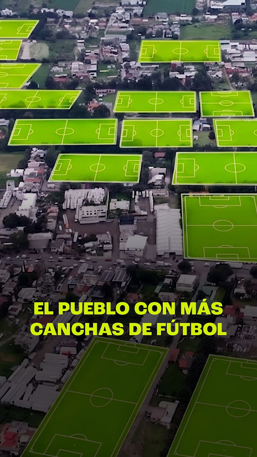 El Pueblo con Más Canchas de Futbol
