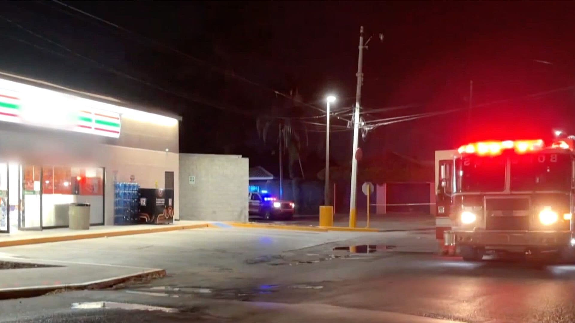 Fuga de Gas al Interior de Tienda de Conveniencia en Matamoros Tamaulipas
