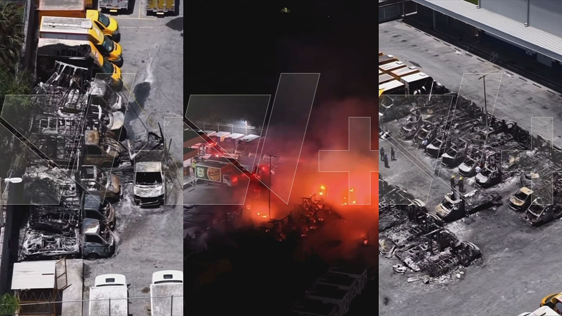 Fiscalía de Tamaulipas Confirma que Incendio de PepsiCo en Matamoros fue Provocado