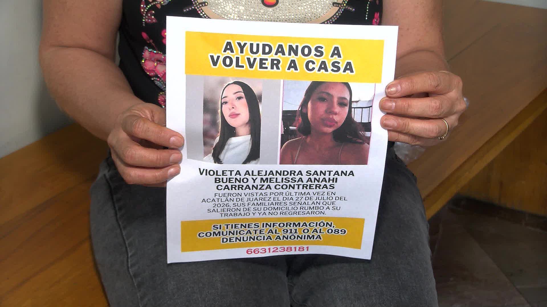 Continúa la Búsqueda Violeta y Melissa, Amigas Desaparecidas al Dirigirse a Puerto Vallarta