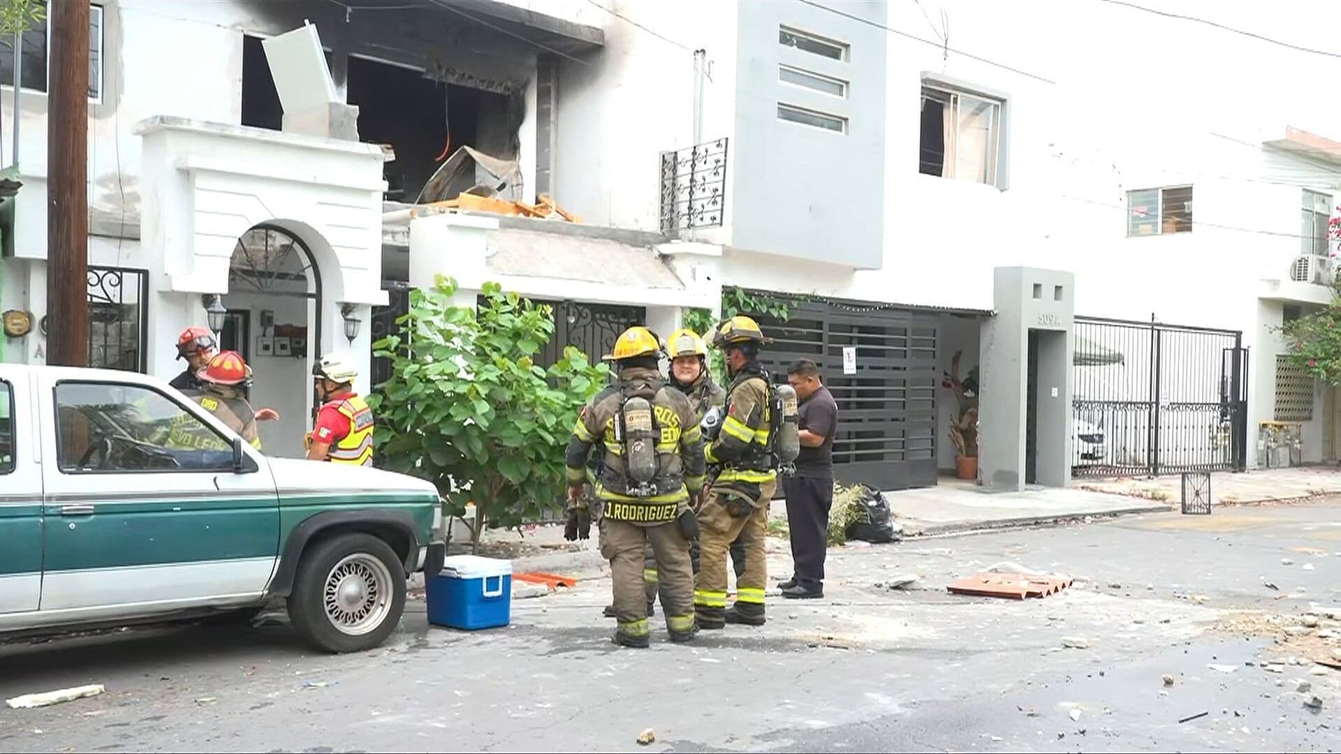Explosión en Vivienda en Colonia Buenos Aires en Monterrey, Nuevo León; Hay Un Lesionado
