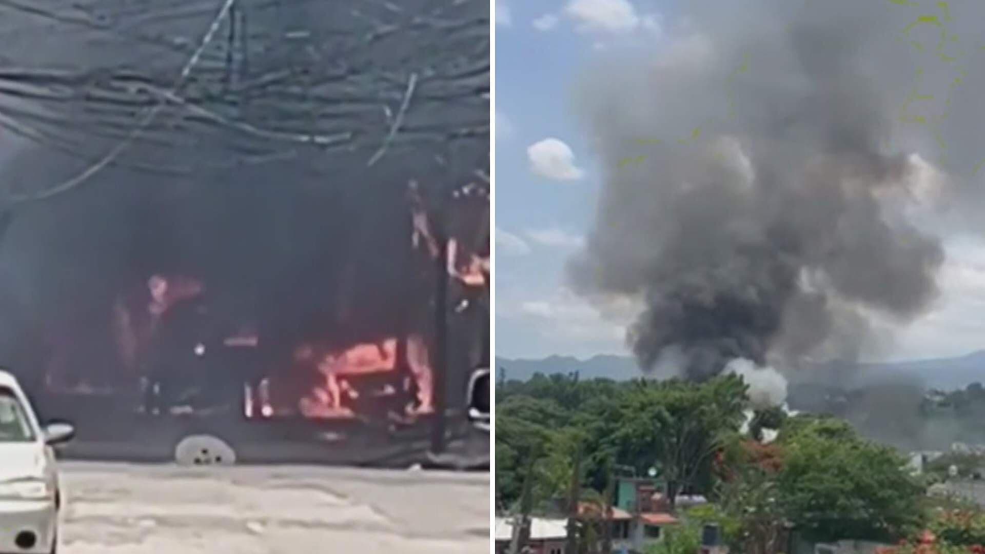 Explosión de Pipa de Gas en Cuernavaca, Morelos, Provoca Incendio en Viviendas y Autos