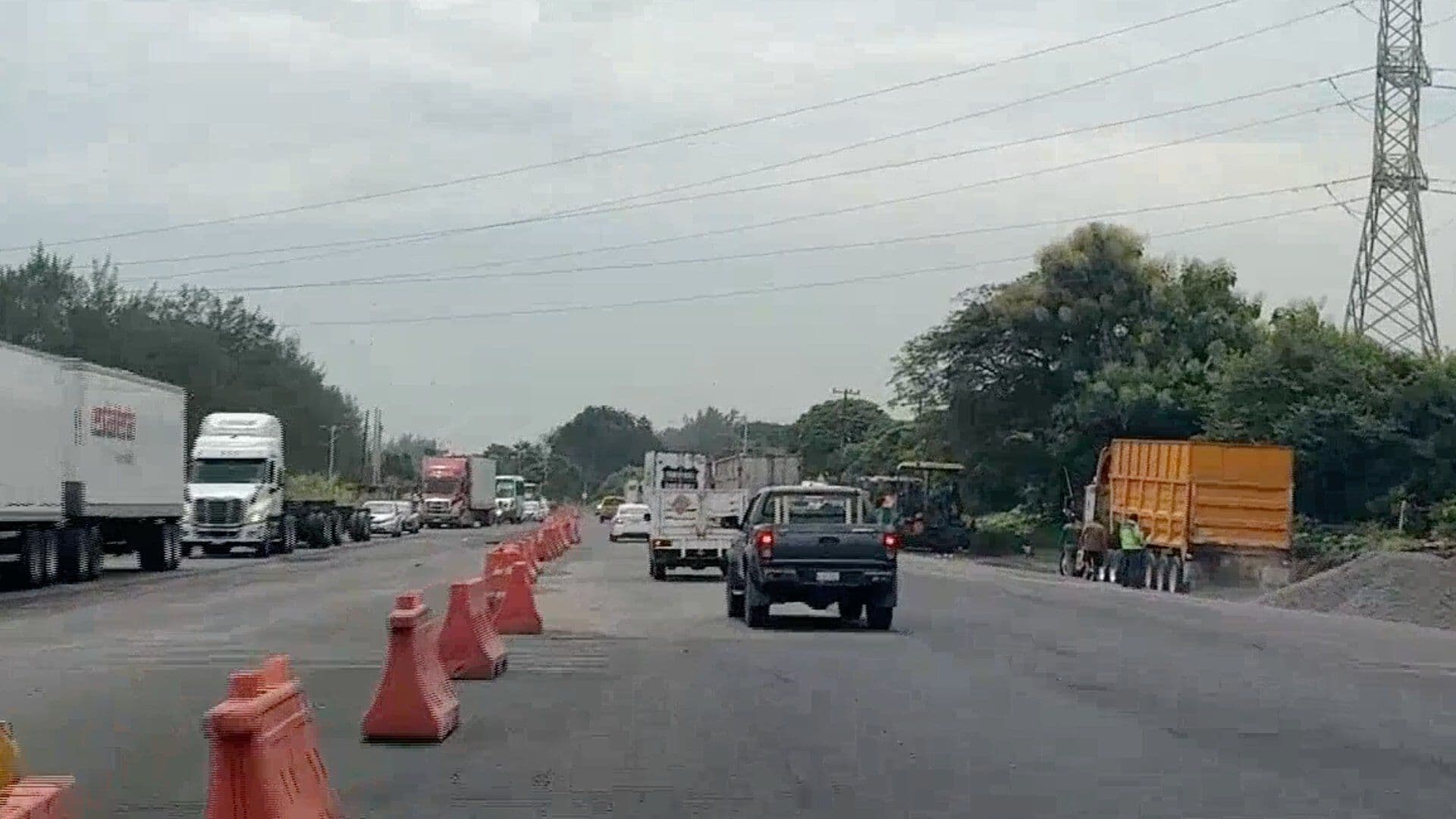 Anuncian Reducción de Carriles en Carretera Veracruz-Xalapa