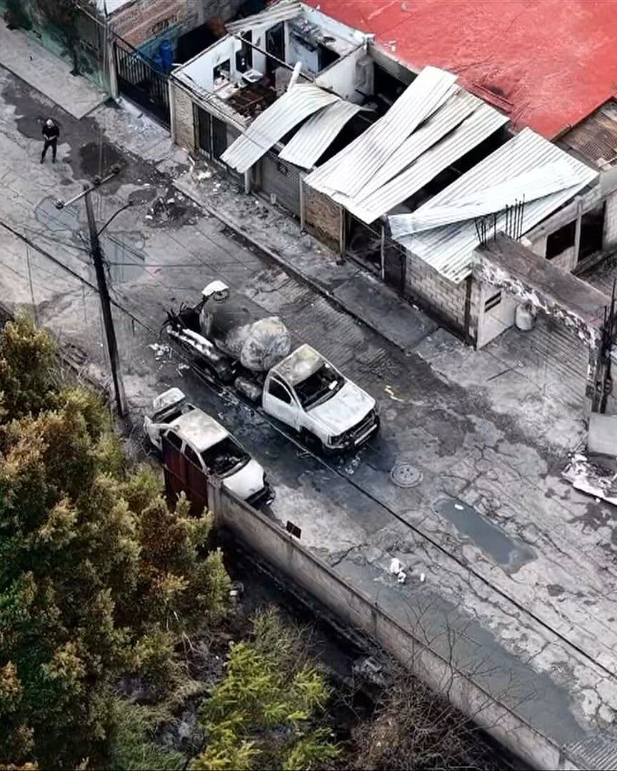 Desde el Aire: Dron de N+ Muestra la Magnitud de la Explosión de la Pipa en Cuernavaca