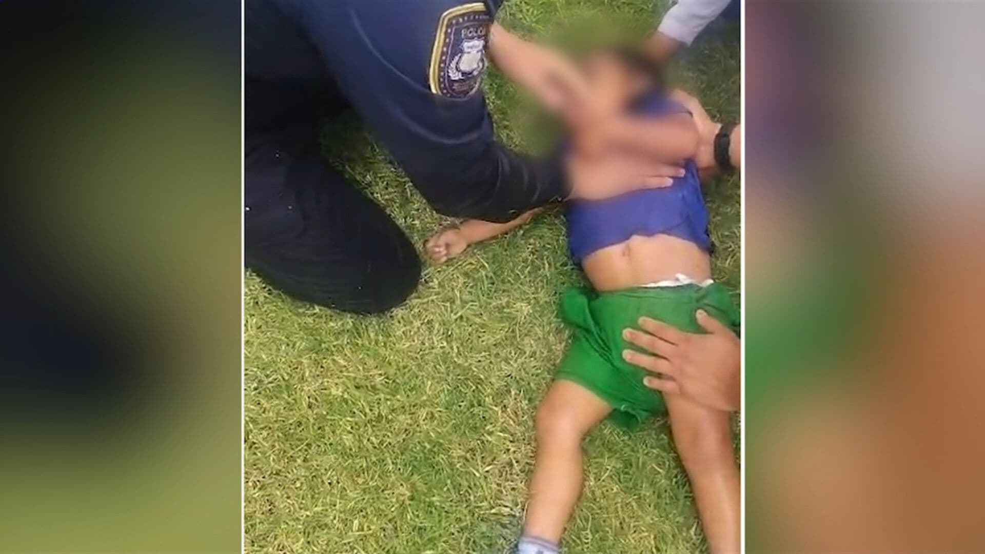 Policía Salva la Vida de un Niño en un Lago de Teotihuacán, Edomex; Así Ocurrió