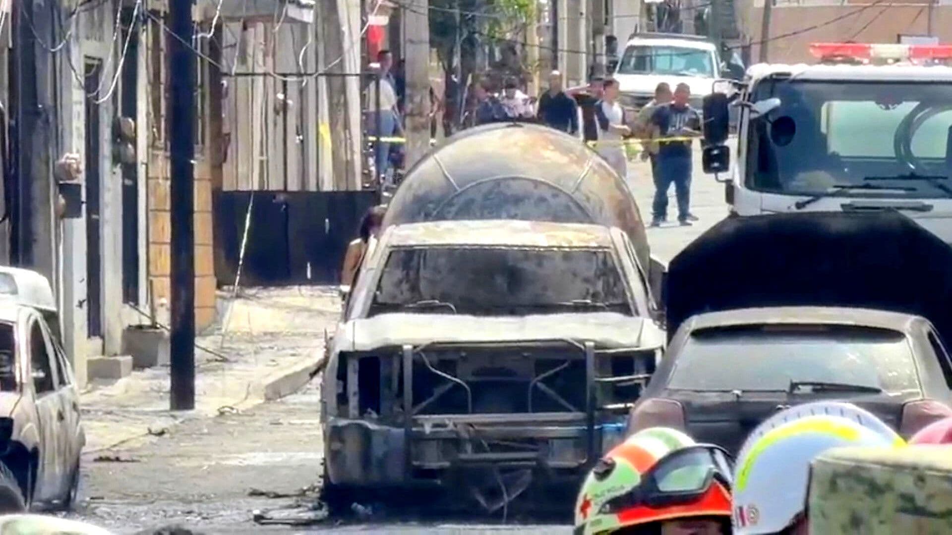 Explosión de Pipa de Gas en Cuernavaca, Morelos, Deja 21 Personas Heridas y Daños Materiales