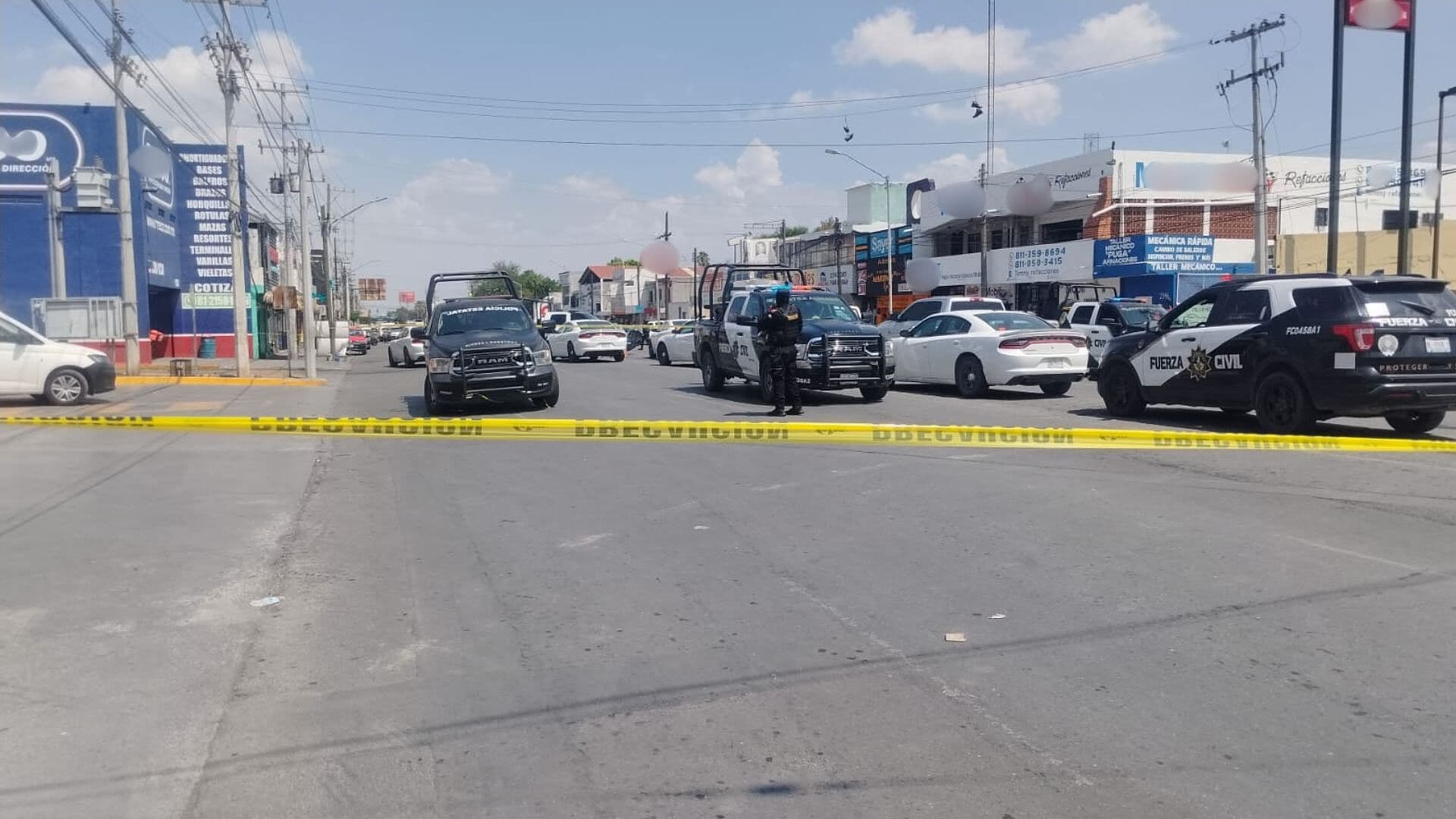 Reportan Ataque Armado en Av. Penitenciaria en Monterrey; Trasciende la Ejecucción de Una Persona