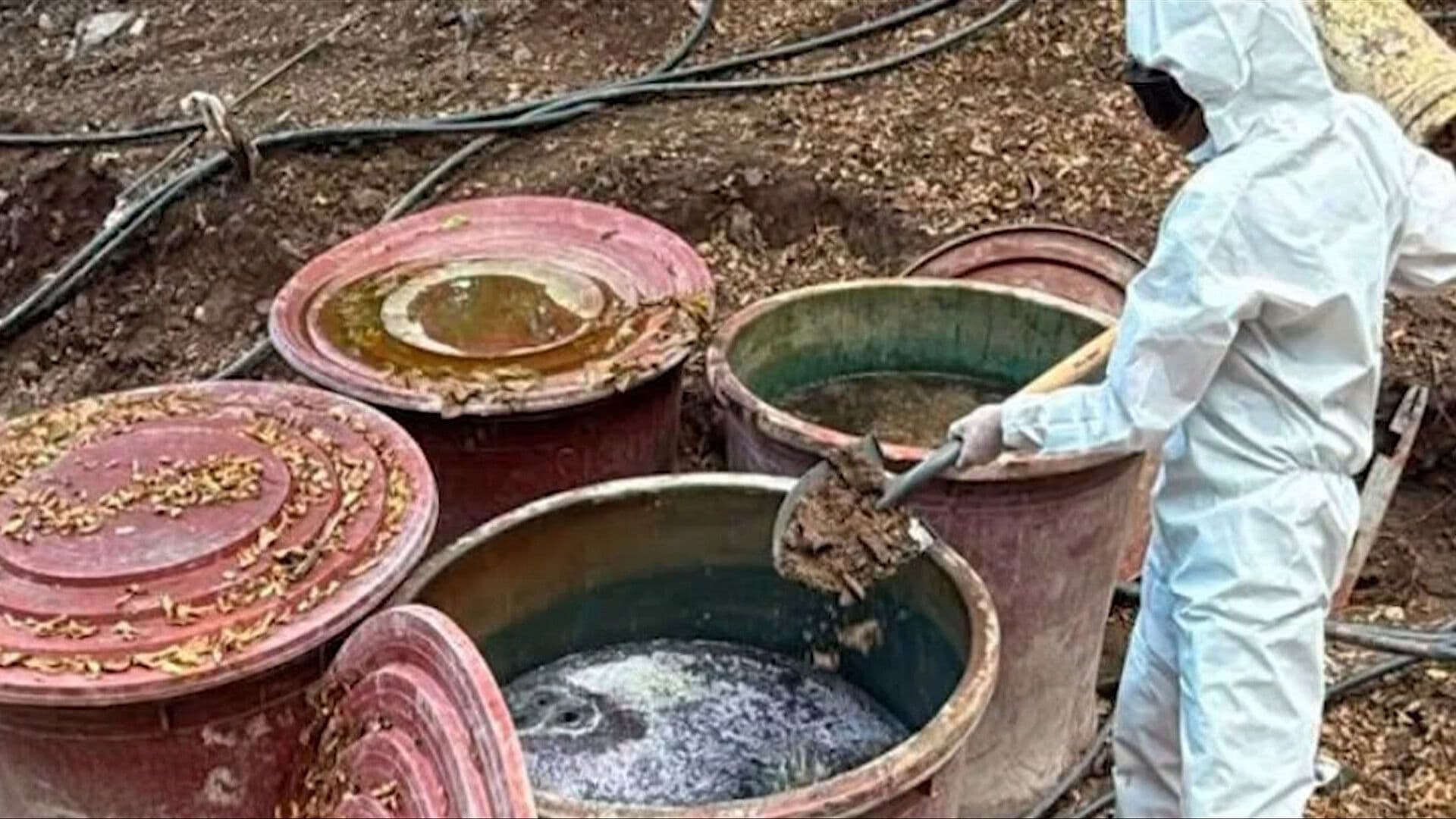 Localizan y Desmantelan Dos Laboratorios Clandestinos en Culiacán, Sinaloa