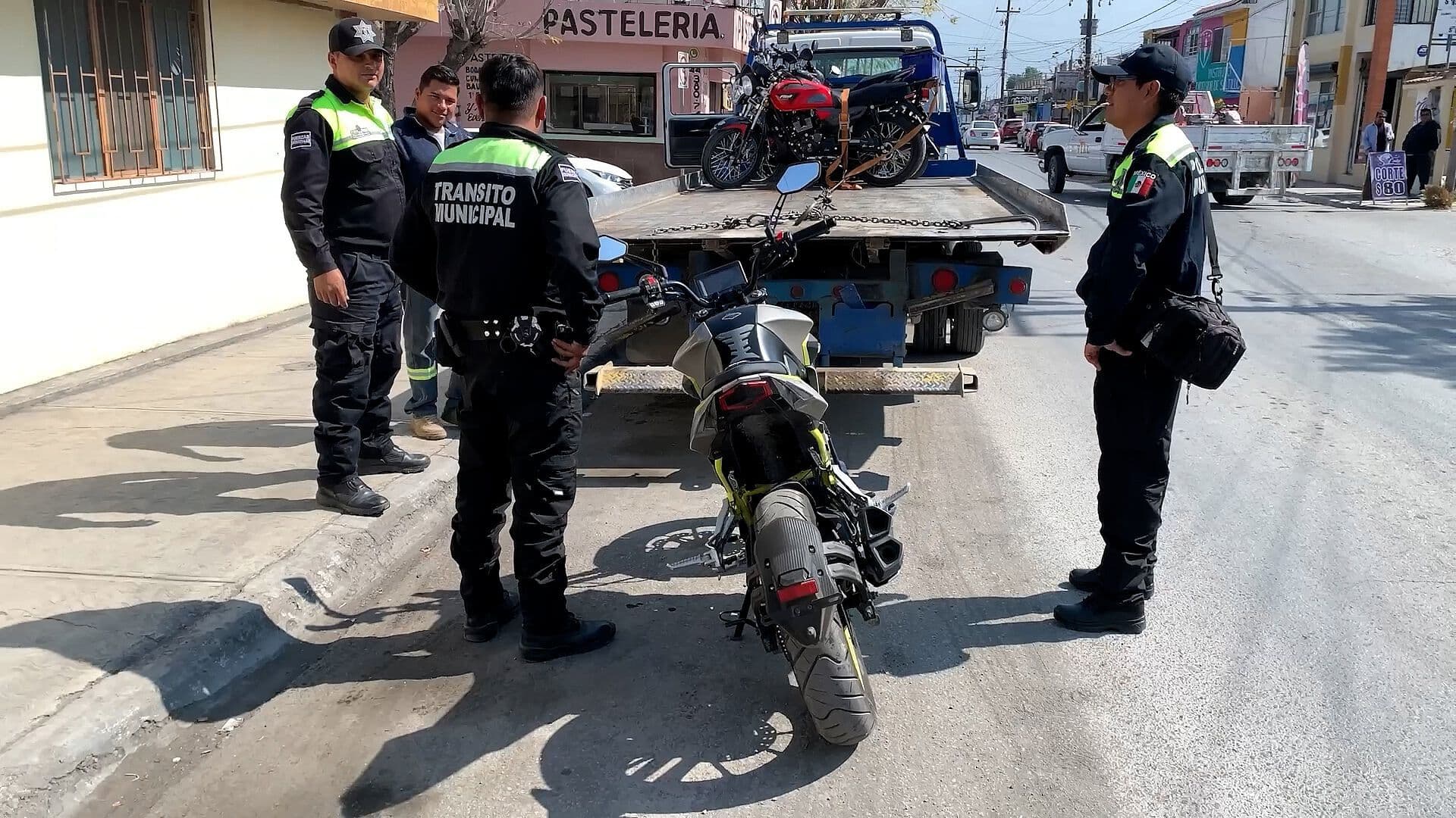 Aseguran Más de 700 Motocicletas por Falta de Placas y Licencias Durante 2026 en Saltillo