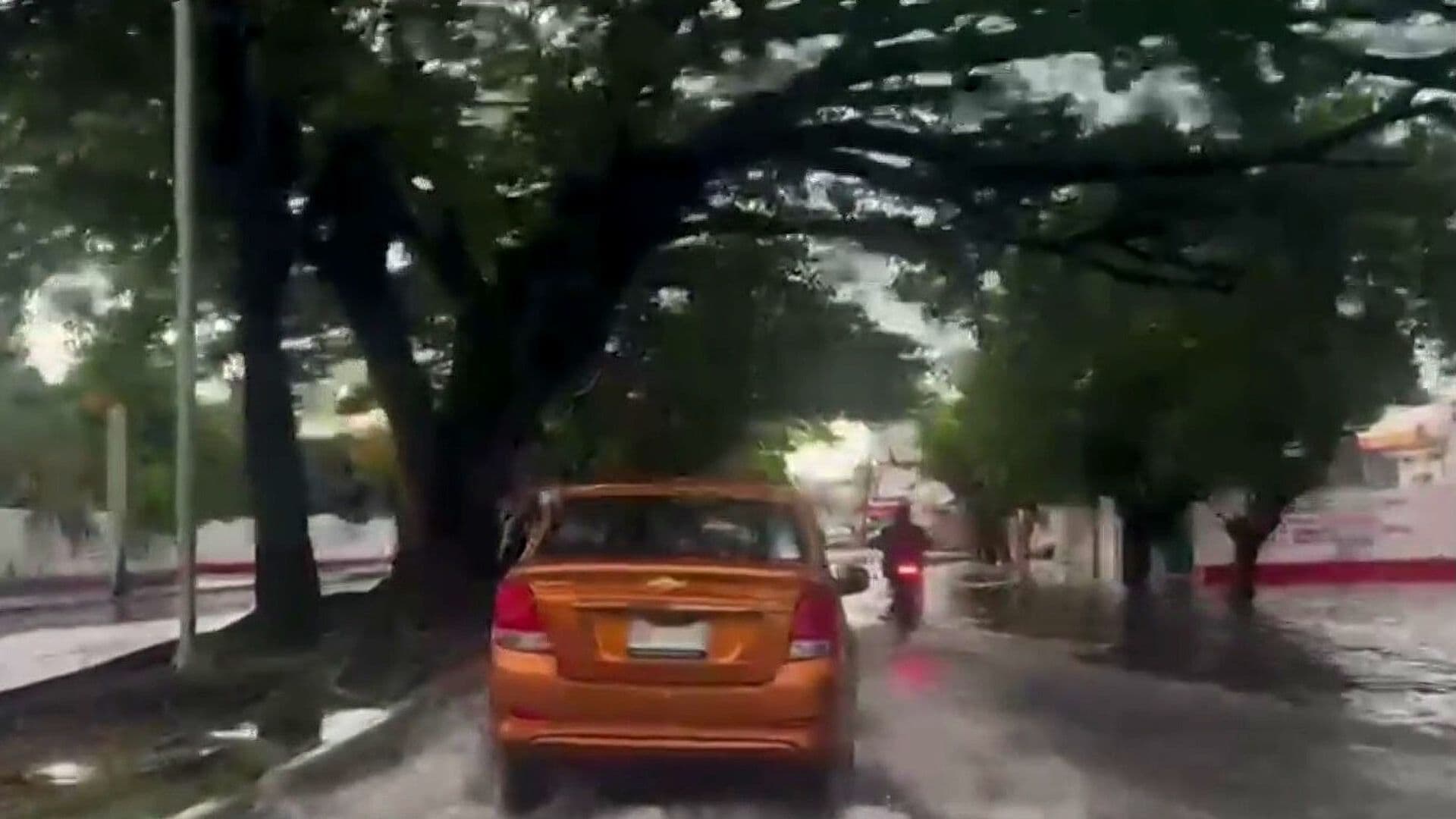 Lluvias Intensas Dejan Severas Afectaciones en Varios Puntos de Mérida, Yucatán