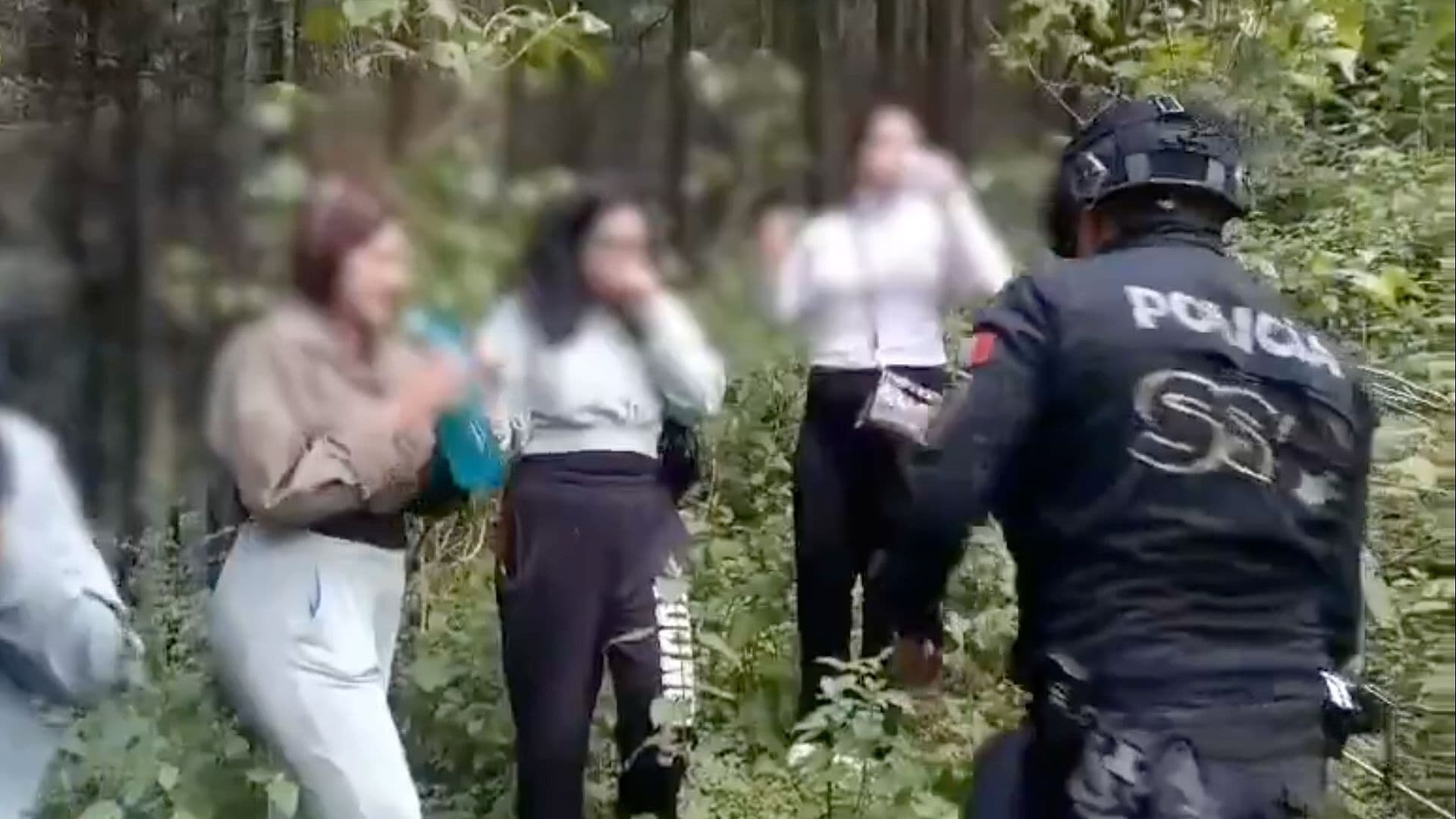 Rescatan a Cuatro Personas Extraviadas en Los Dinamos, Magdalena Contreras