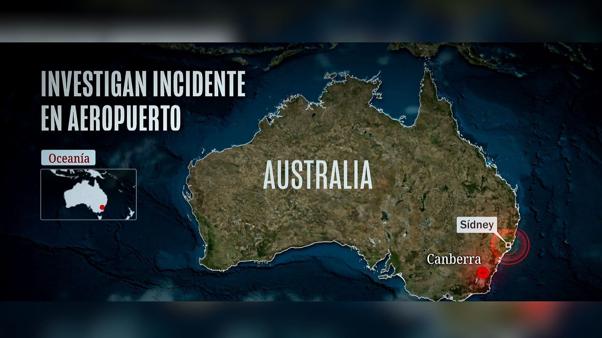 Aviones Casi Chocan en Aeropuerto de Sídney; Investigan Falla en Control Aéreo