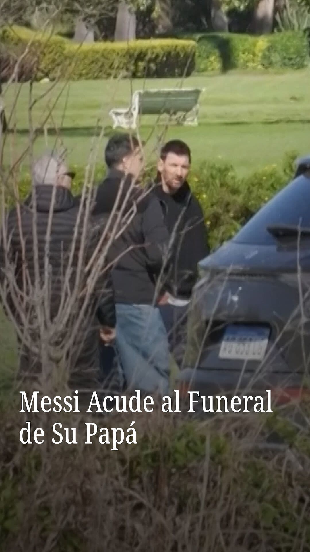 Messi Acude al Funeral de Su Papá