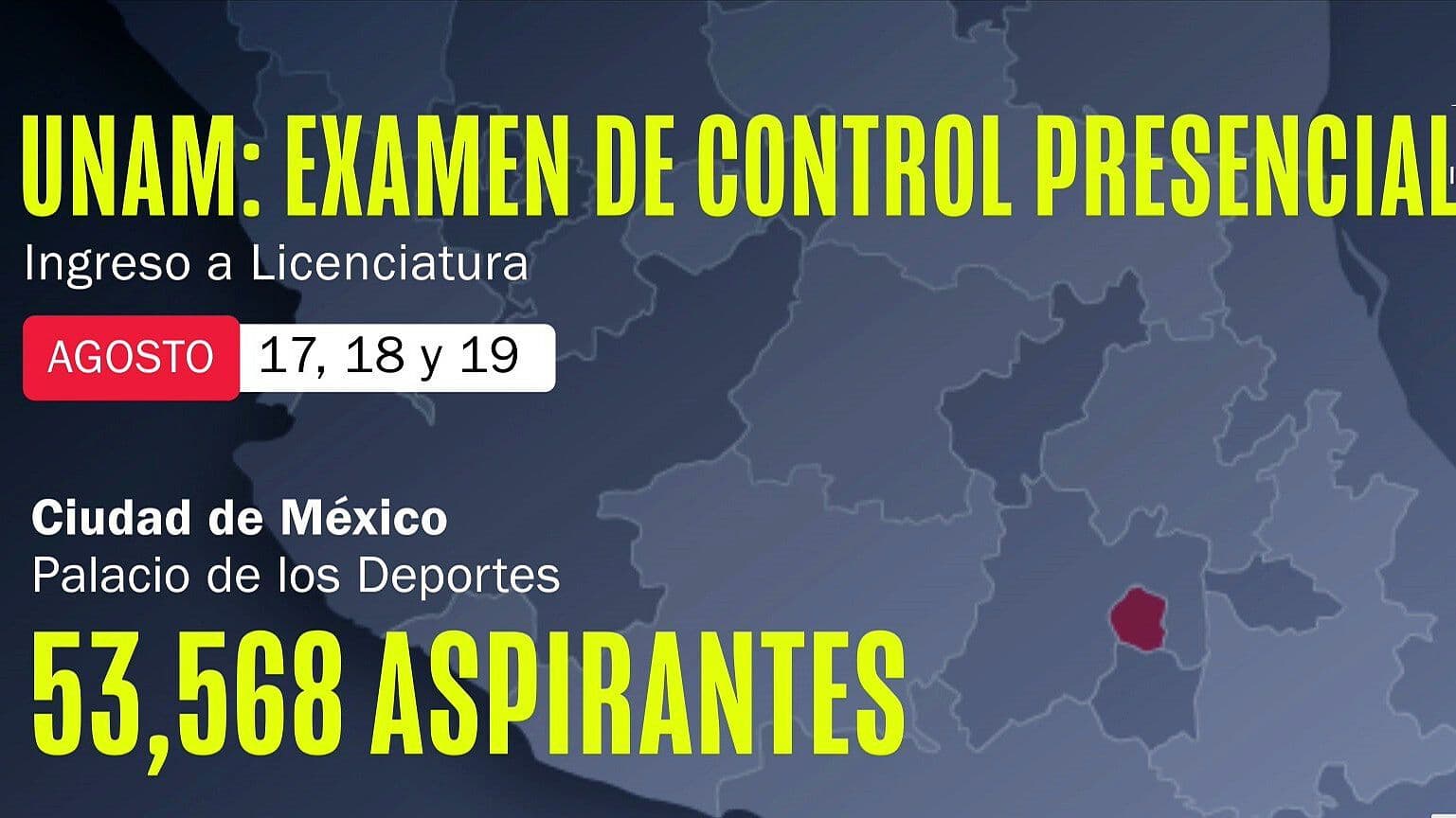 Examen de Control UNAM 2026: Calendario y Sedes Para la Prueba Presencial en México