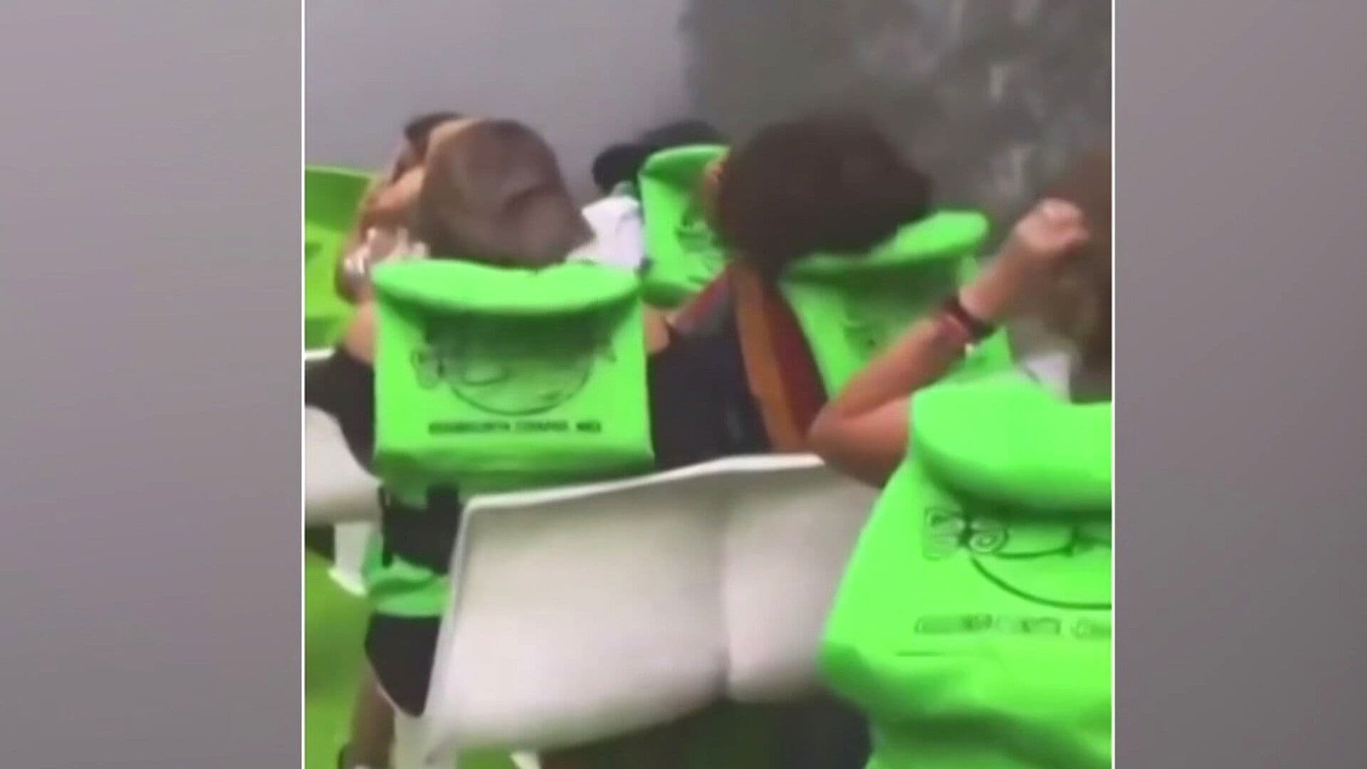 Así Vivieron Turistas el Fuerte Viento en el Cañón del Sumidero; Hubo Poca Visibilidad