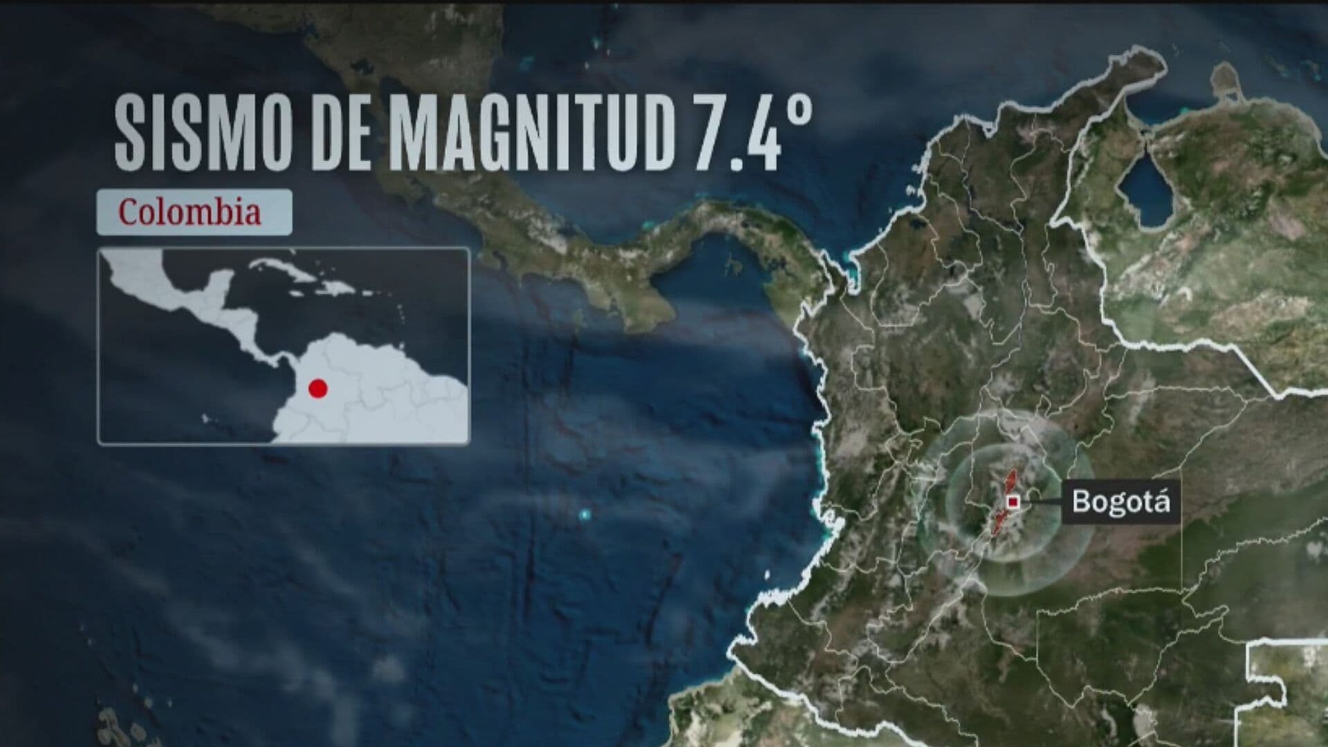 Sismo de Hoy en Colombia, También se Sintió en Ecuador