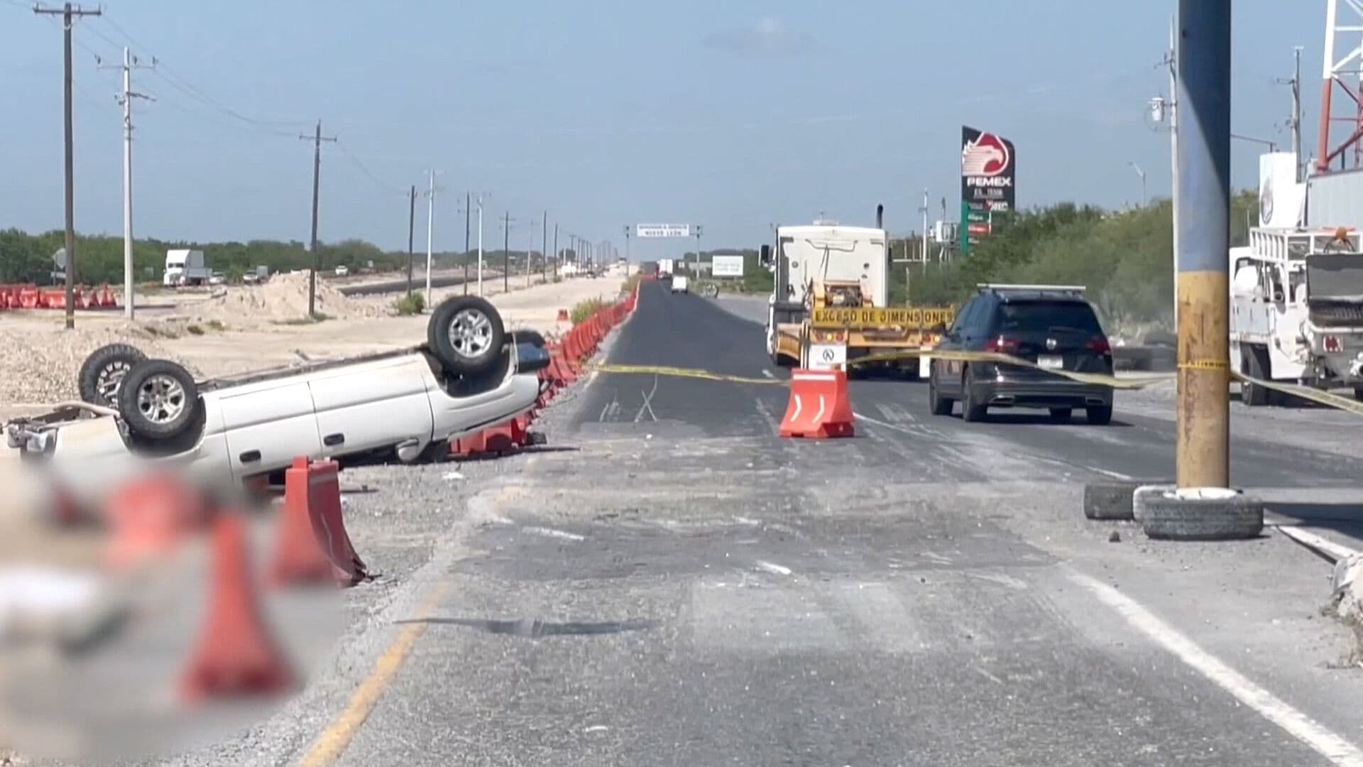 Mujer Pierde la Vida en Accidente Ocurrido en Carretera de Reynosa a Monterrey