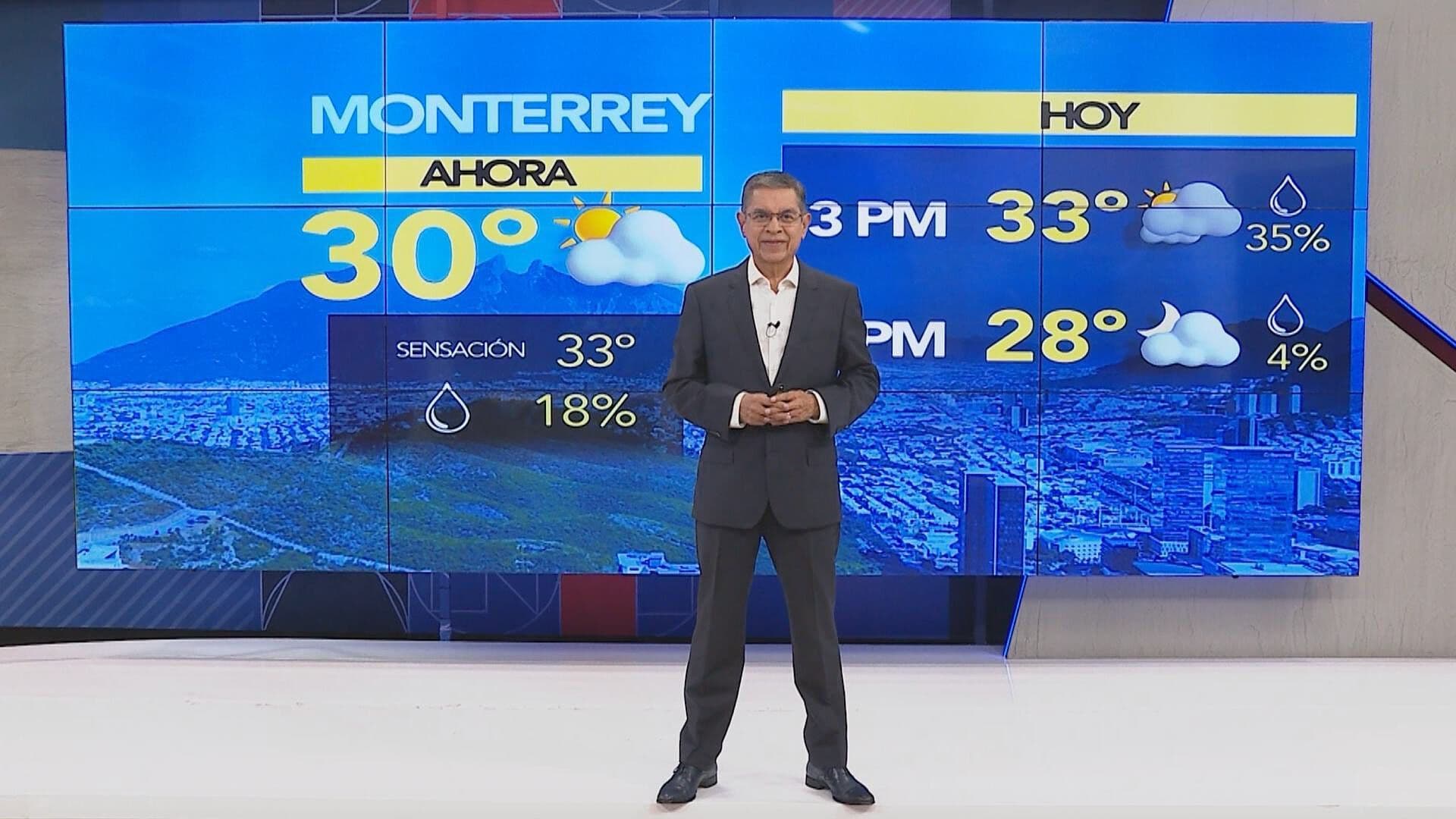 Clima en Nuevo León Pronóstico Vespertino del Lunes 10 de Agosto de 2026