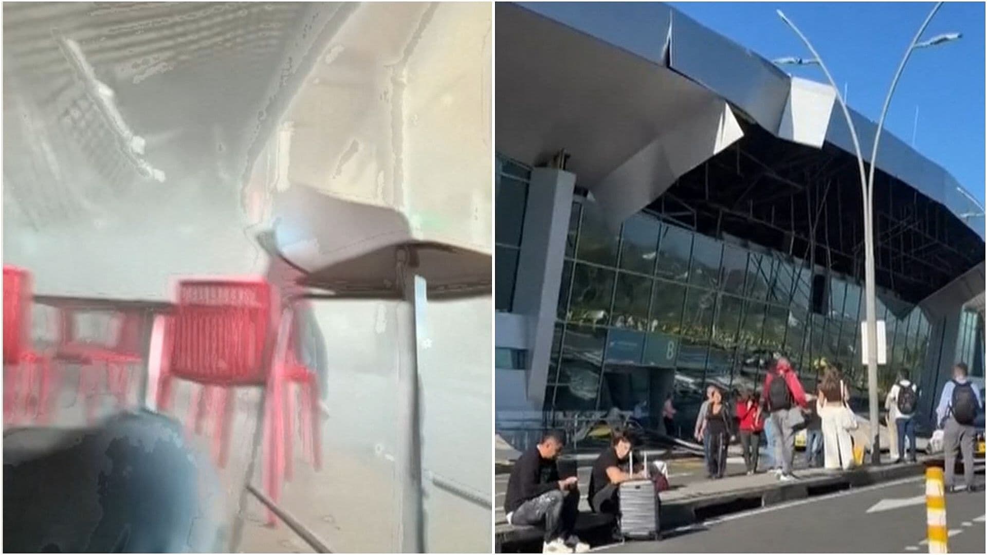 VIDEO | Pánico en el Aeropuerto Nacional de Pereira por Terremoto de 7.4, Colombia