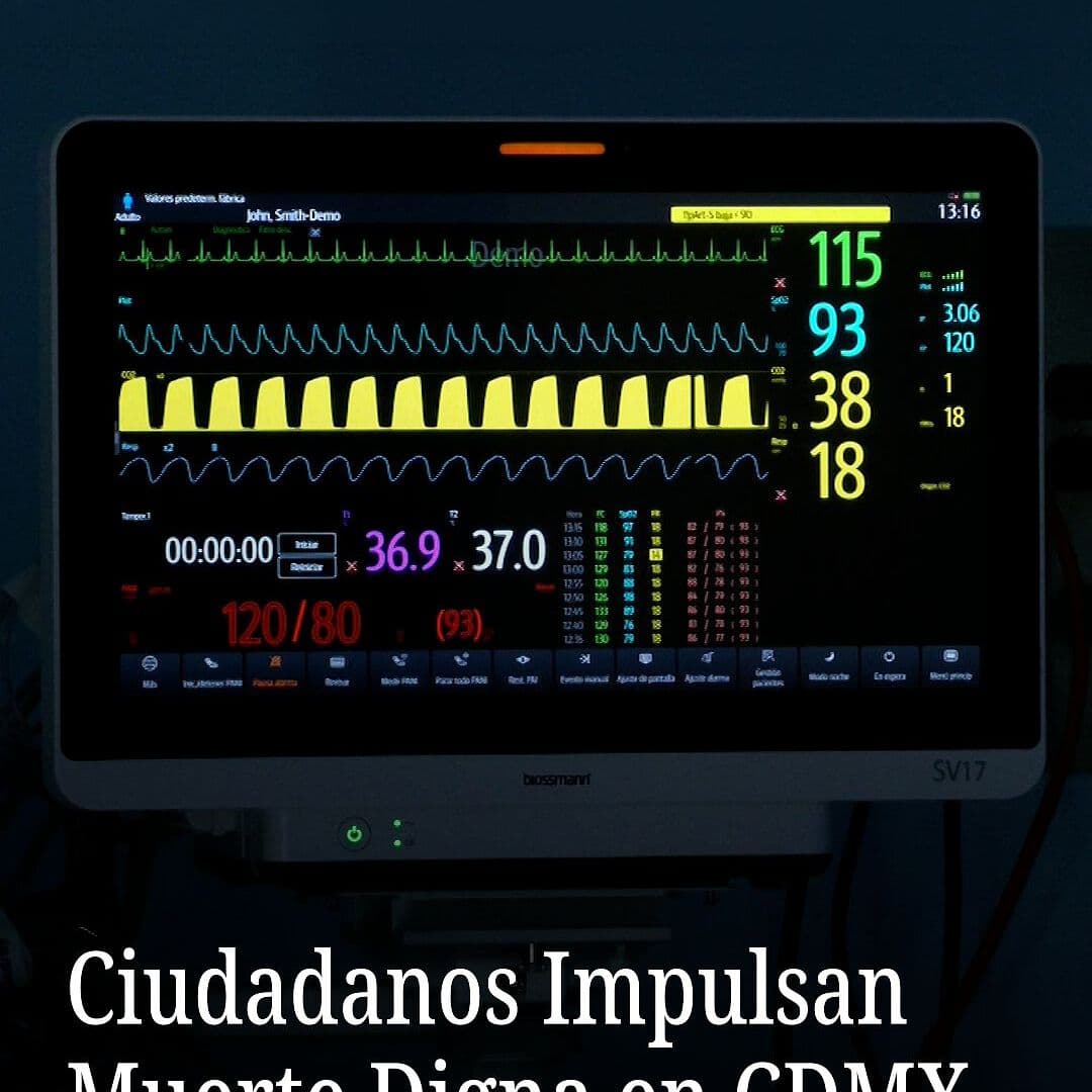 Ciudadanos Impulsan Muerte Digna en CDMX