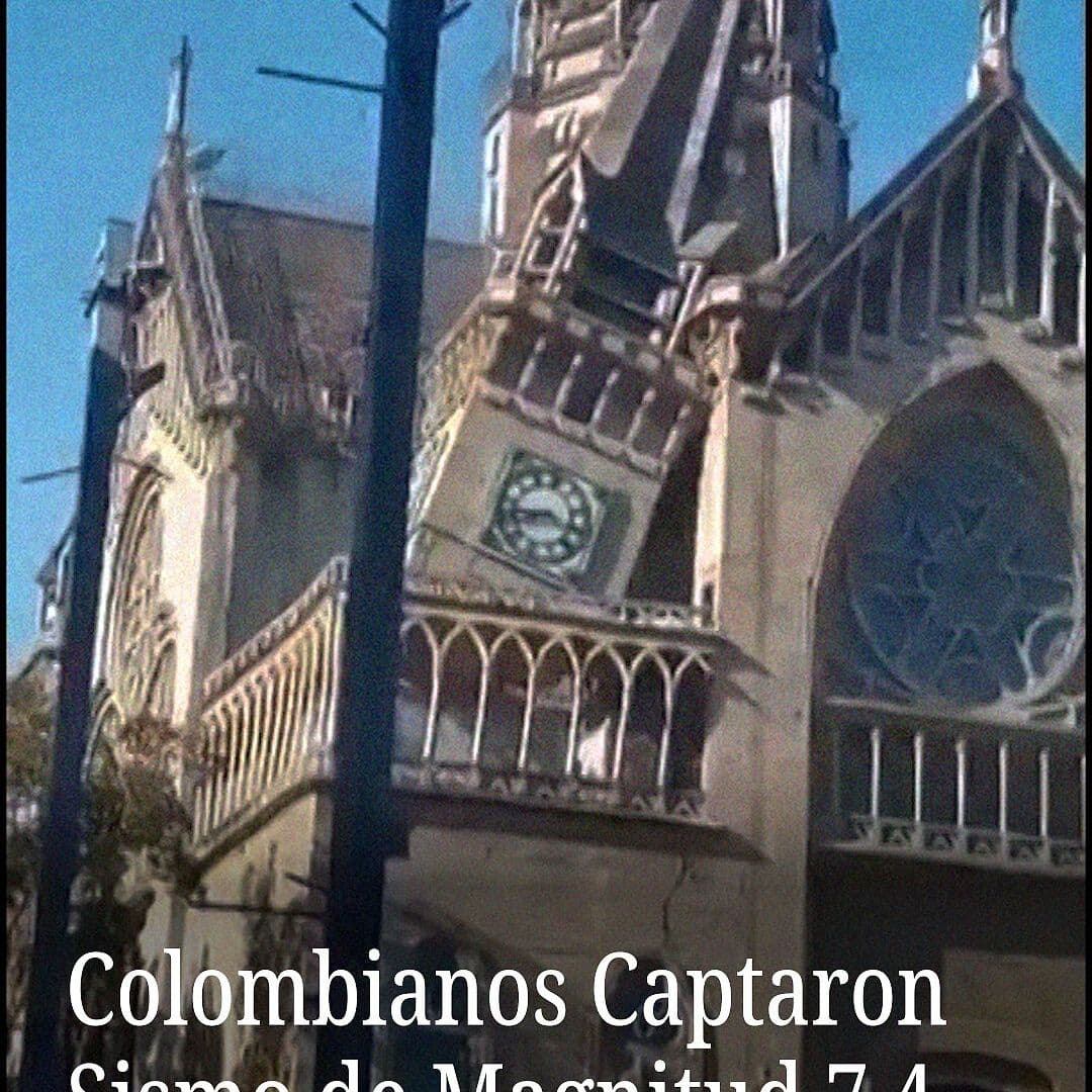Colombianos Captaron Sismo de Magnitud 7.4