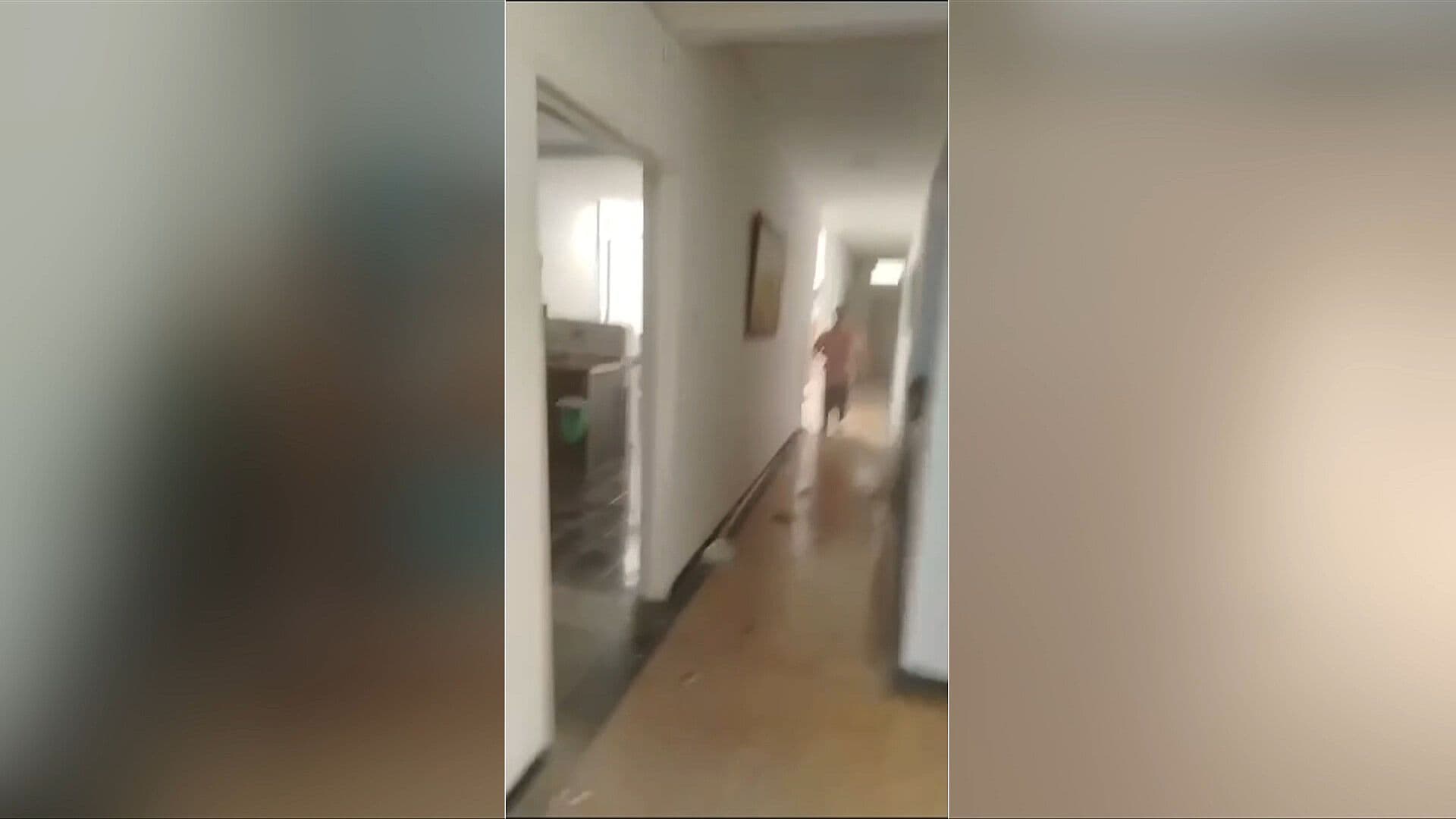 Pareja de Adultos Mayores se Resguarda del Terremoto 7.4 | VIDEO