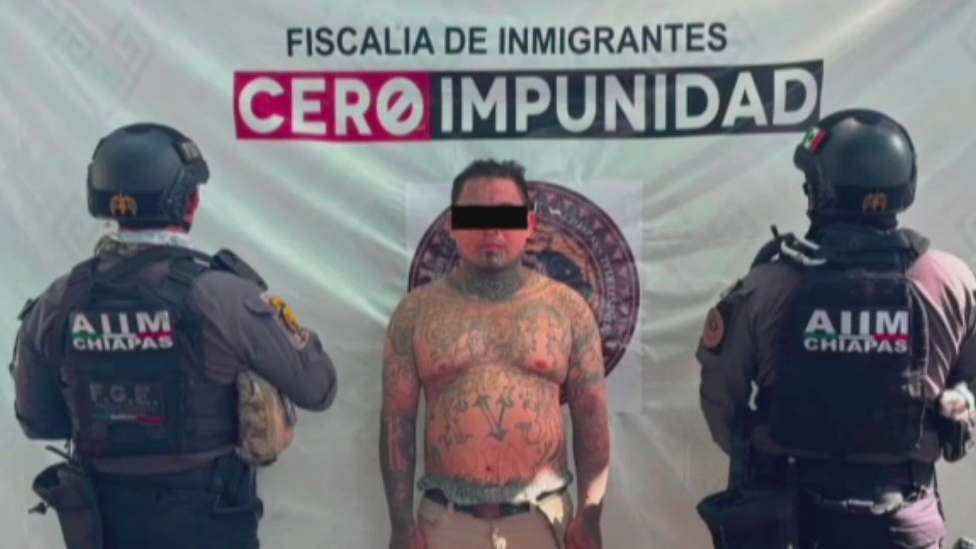 Caen Dos Líderes de Pandillas Salvadoreñas en Chiapas