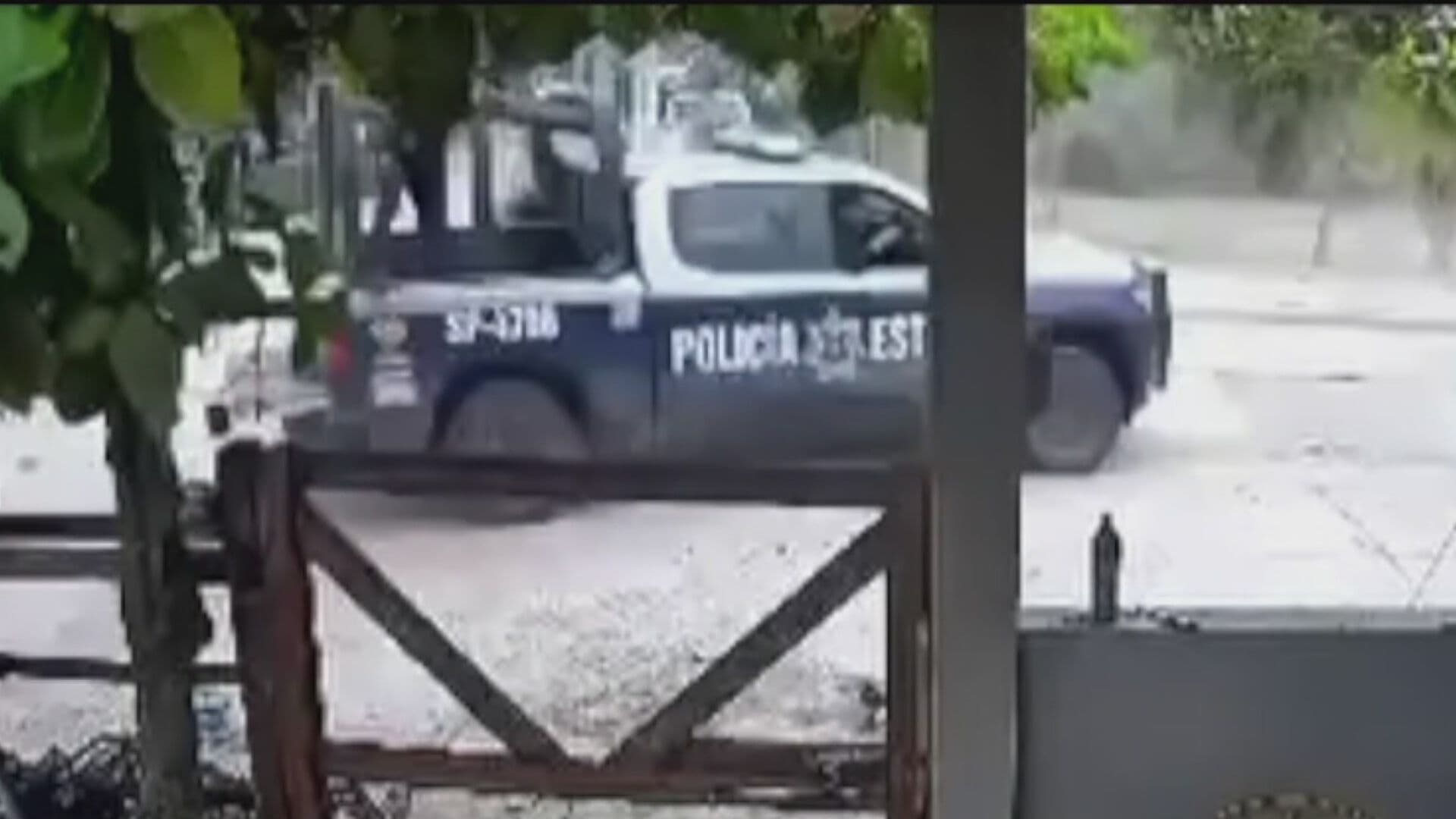 Captan Momento Exacto de la Persecución y Balacera en Pánuco, Veracruz