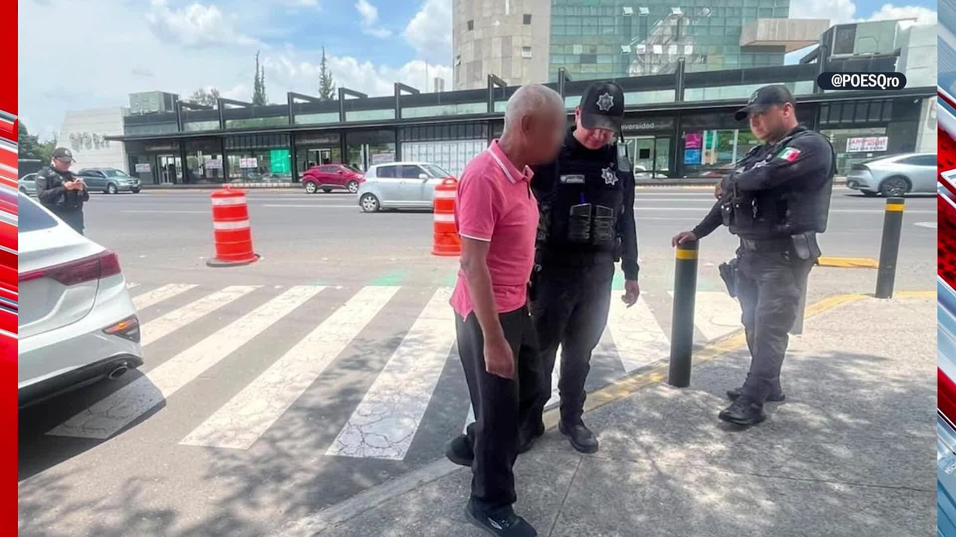 Abandonan a Adulto Mayor Tras Enviarlo Solo en un Viaje por Aplicación en Querétaro