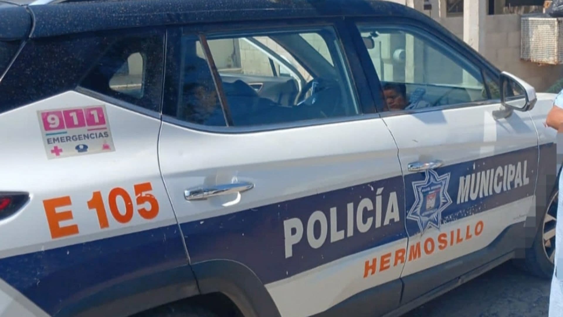 Elementos de la Policía Auxiliaron a Bebé con Problemas Respiratorios en Hermosillo