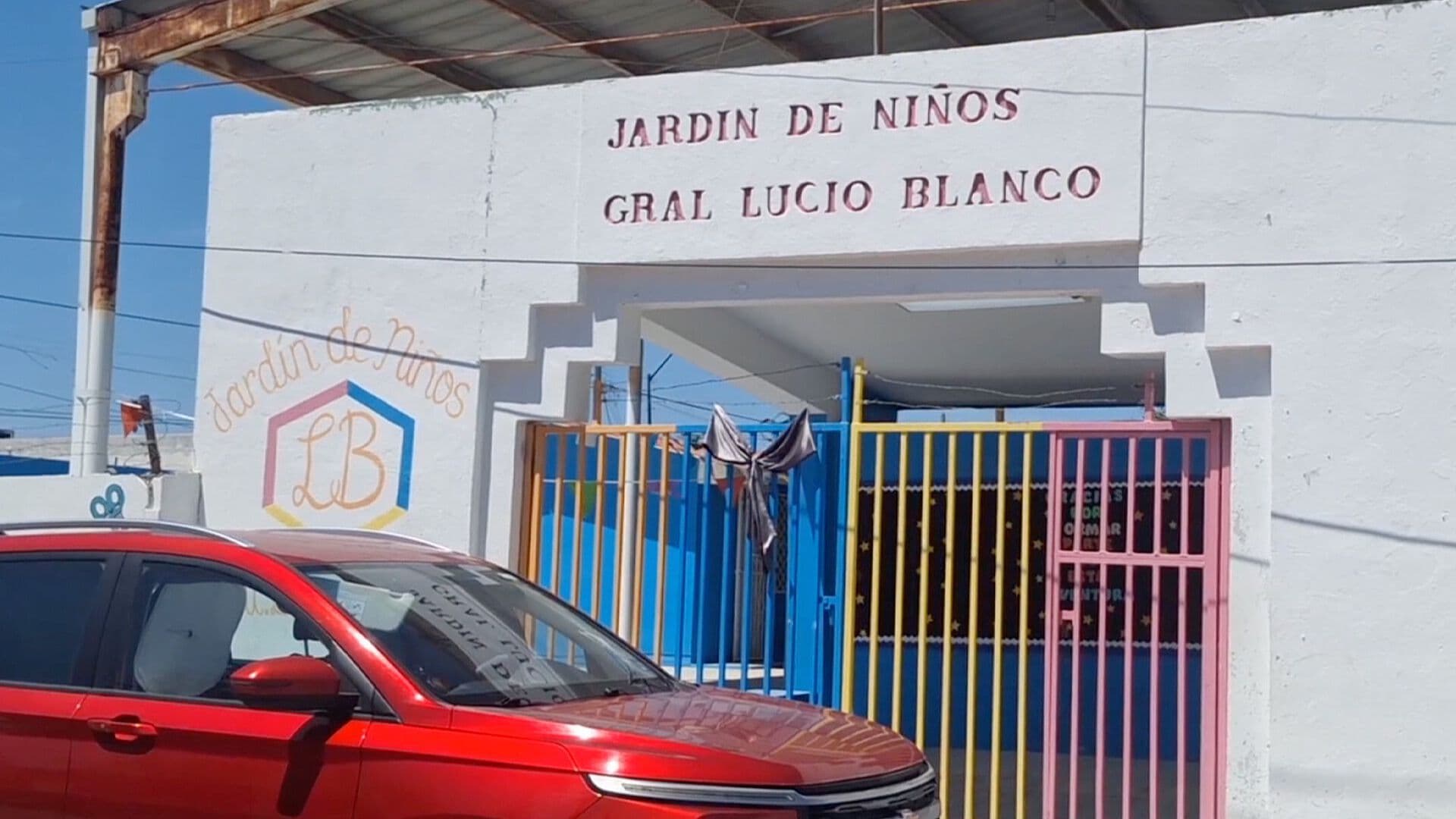 Roban Jardín de Niños Lucio Blanco en Nuevo Laredo