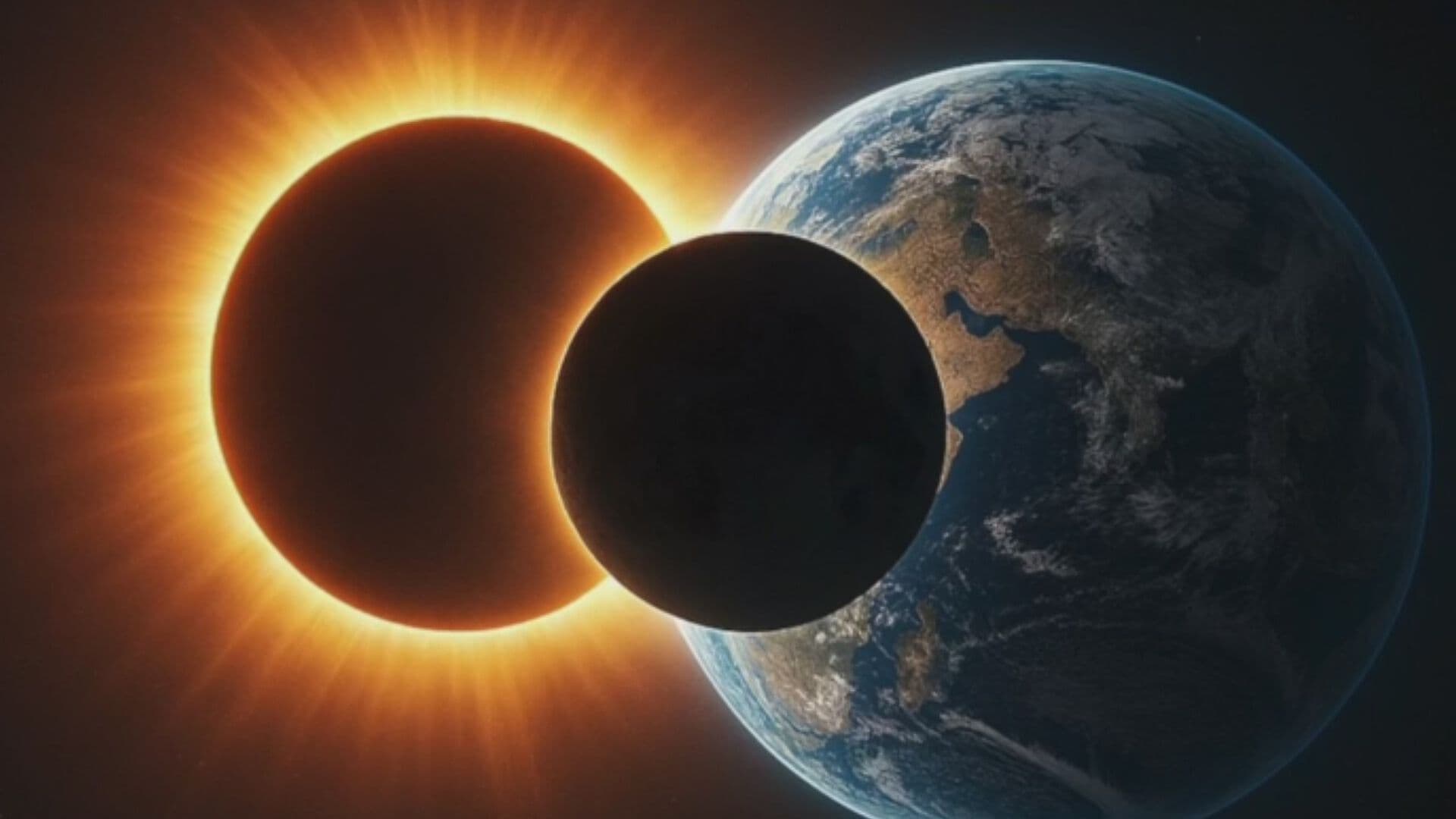 Así Esperan en Madrid el Eclipse Total de Sol; Miles se Reúnen para Verlo