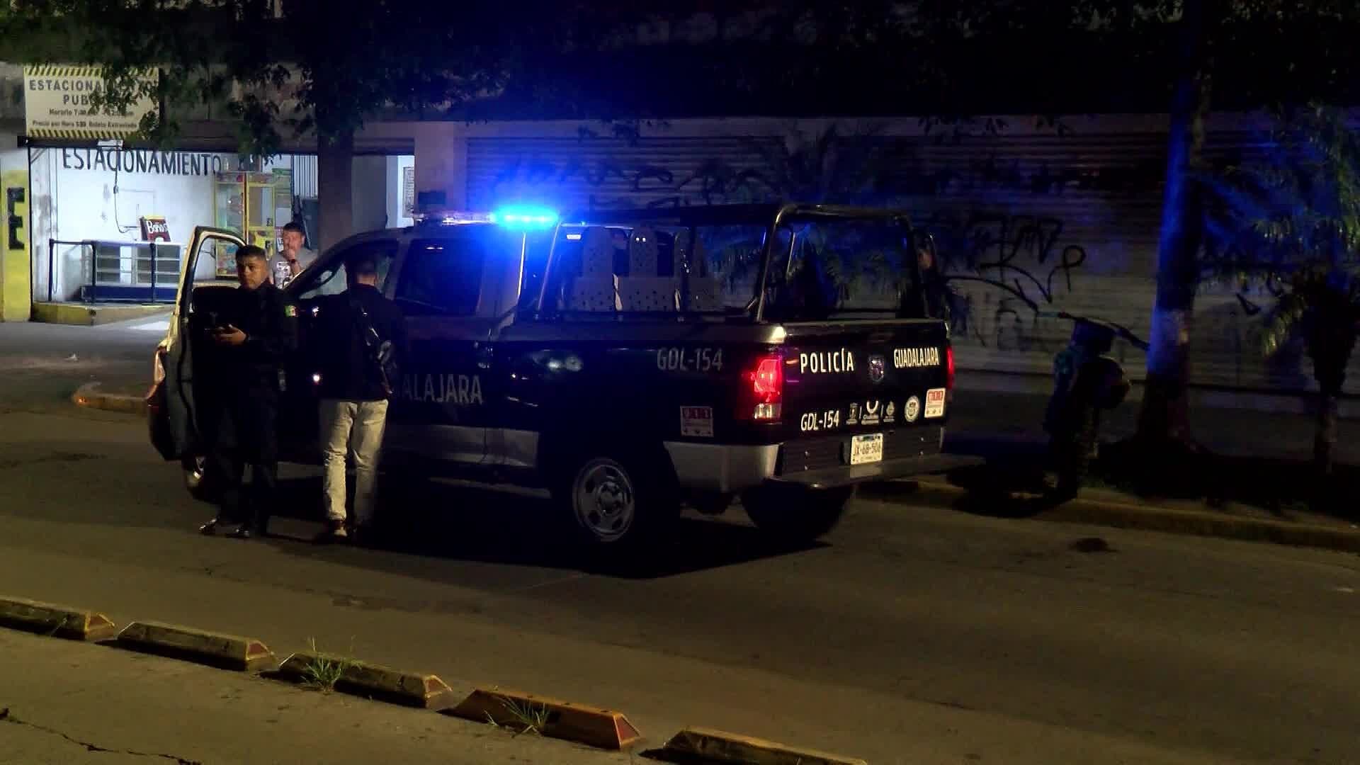 Motociclista Choca Contra Patrulla de la Policía de Guadalajara