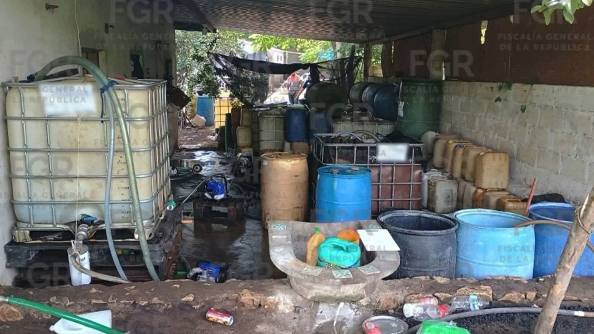 Golpe al Huachicol en Veracruz: Aseguran Casi 5 Mil Litros de Hidrocarburo en Carrillo Puerto y Tlalixcoyan