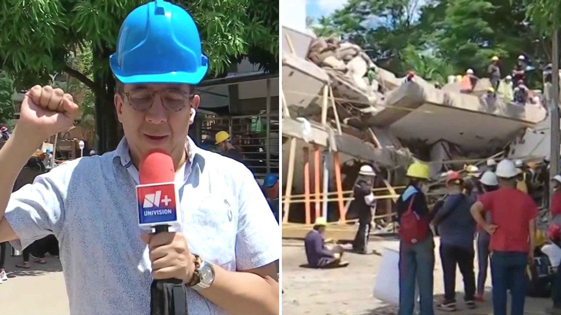 VIDEO | Puño en Alto y en Total Silencio: Así Buscan Sobrevivientes tras Terremoto en Colombia