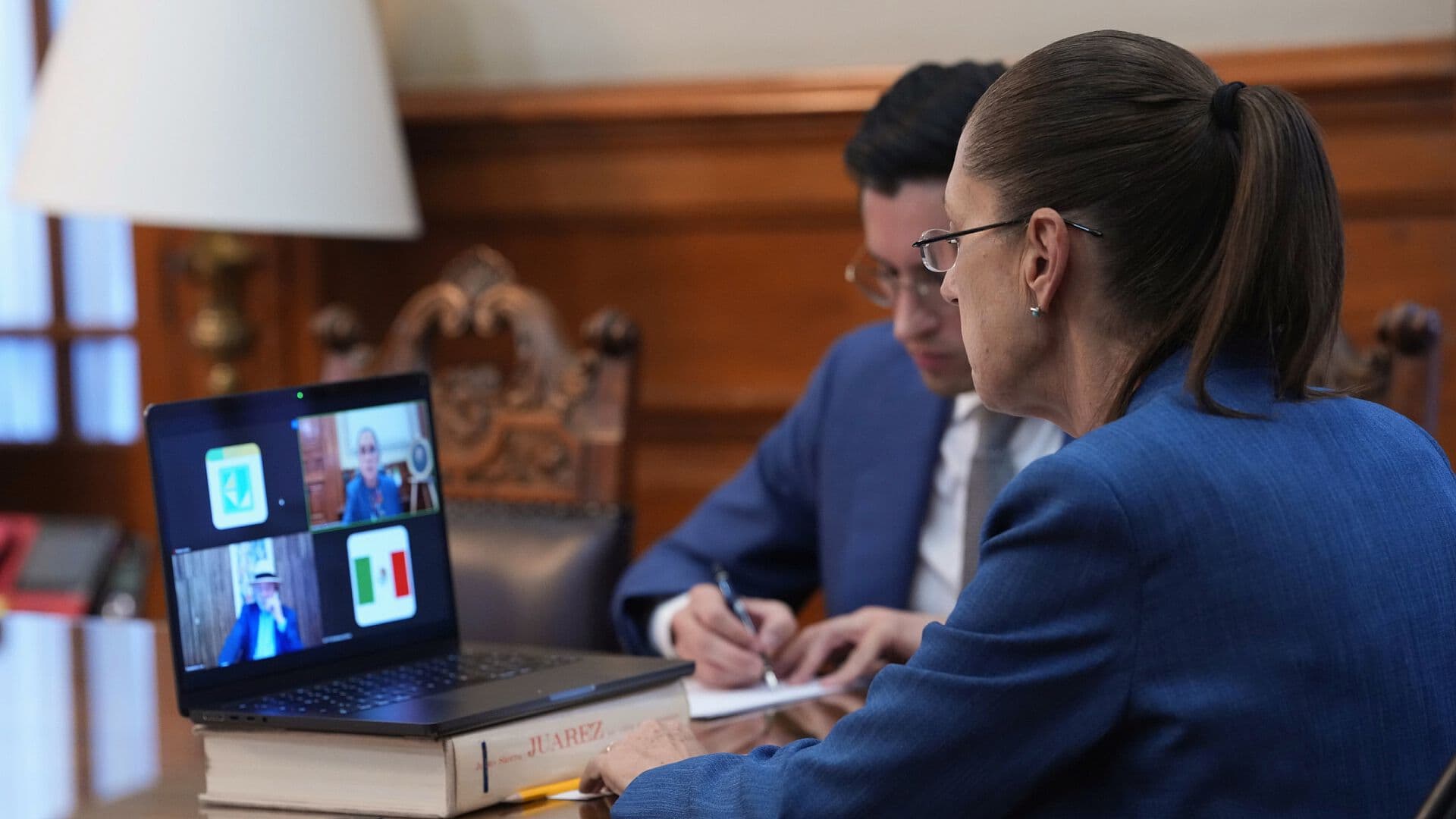 Sheinbaum Mantiene Videollamada con presidente de Brasil Lula da Silva