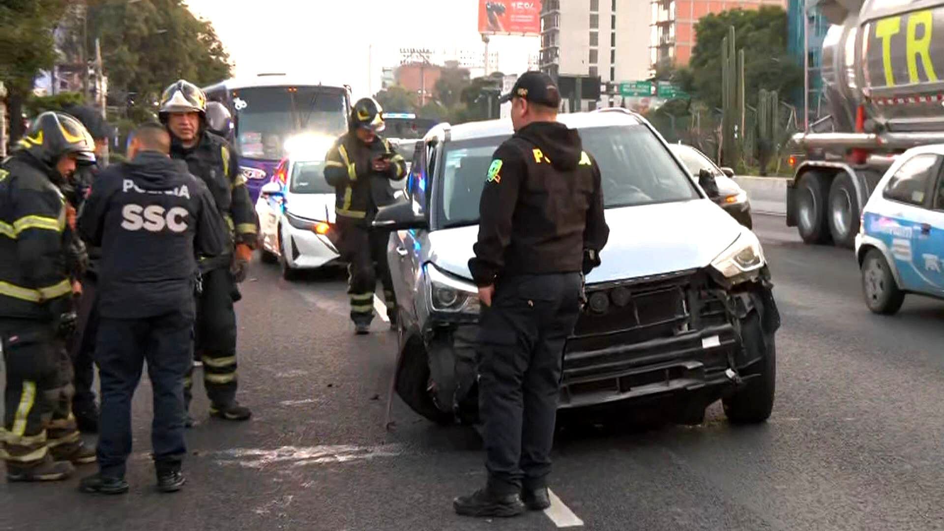 Choque en Calzada de Tlalpan Hoy; Así la Afectación Vial