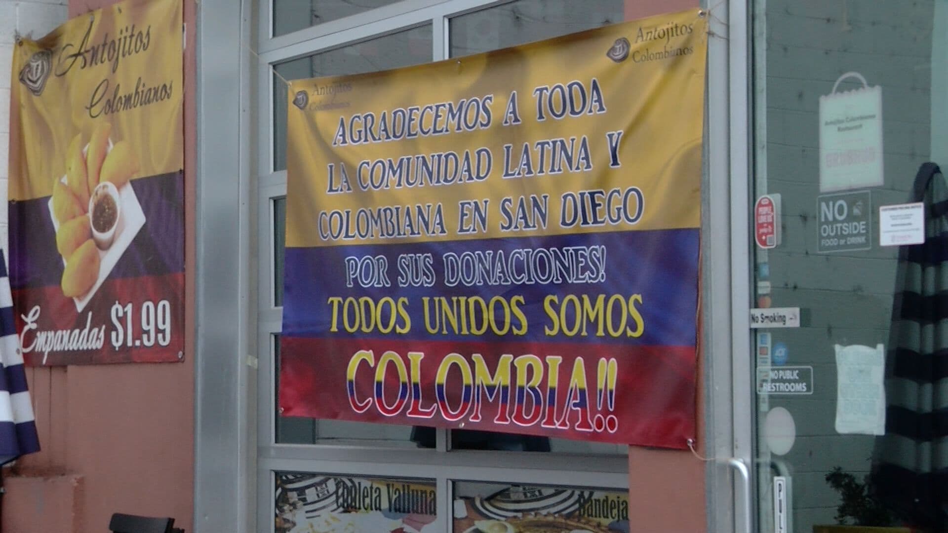 Comunidad Colombiana en San Diego Reúnen Donativos para Damnificados por Sismo